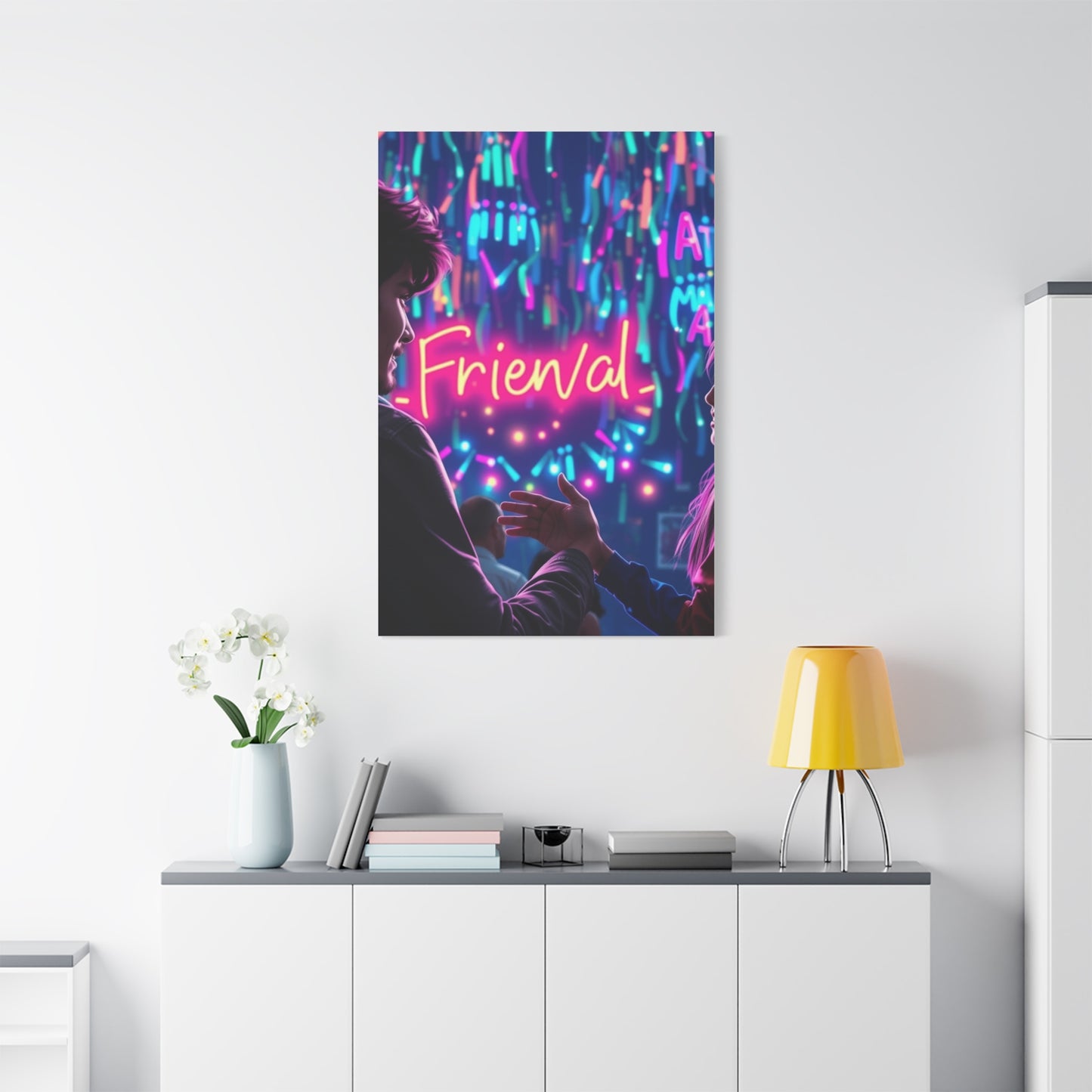 Masterpiece Friendship Art Vision Wall Art & Canvas Print