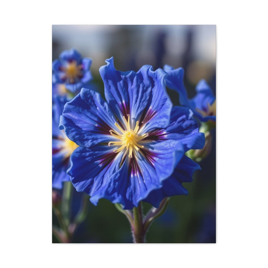 Elite Bluebonnet Flower Art Vision Wall Art & Canvas Print