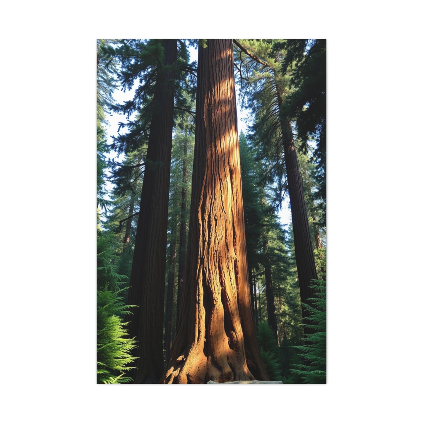 Supreme Redwood Tree Art Collection Wall Art & Canvas Print