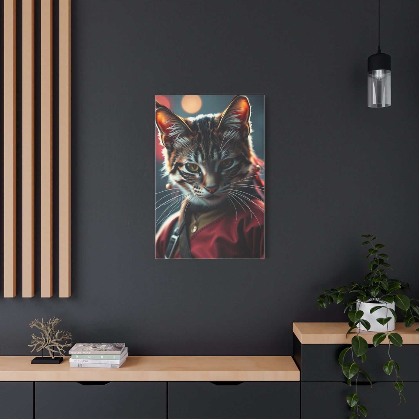 Vision Catfight Art Art Wall Art & Canvas Print