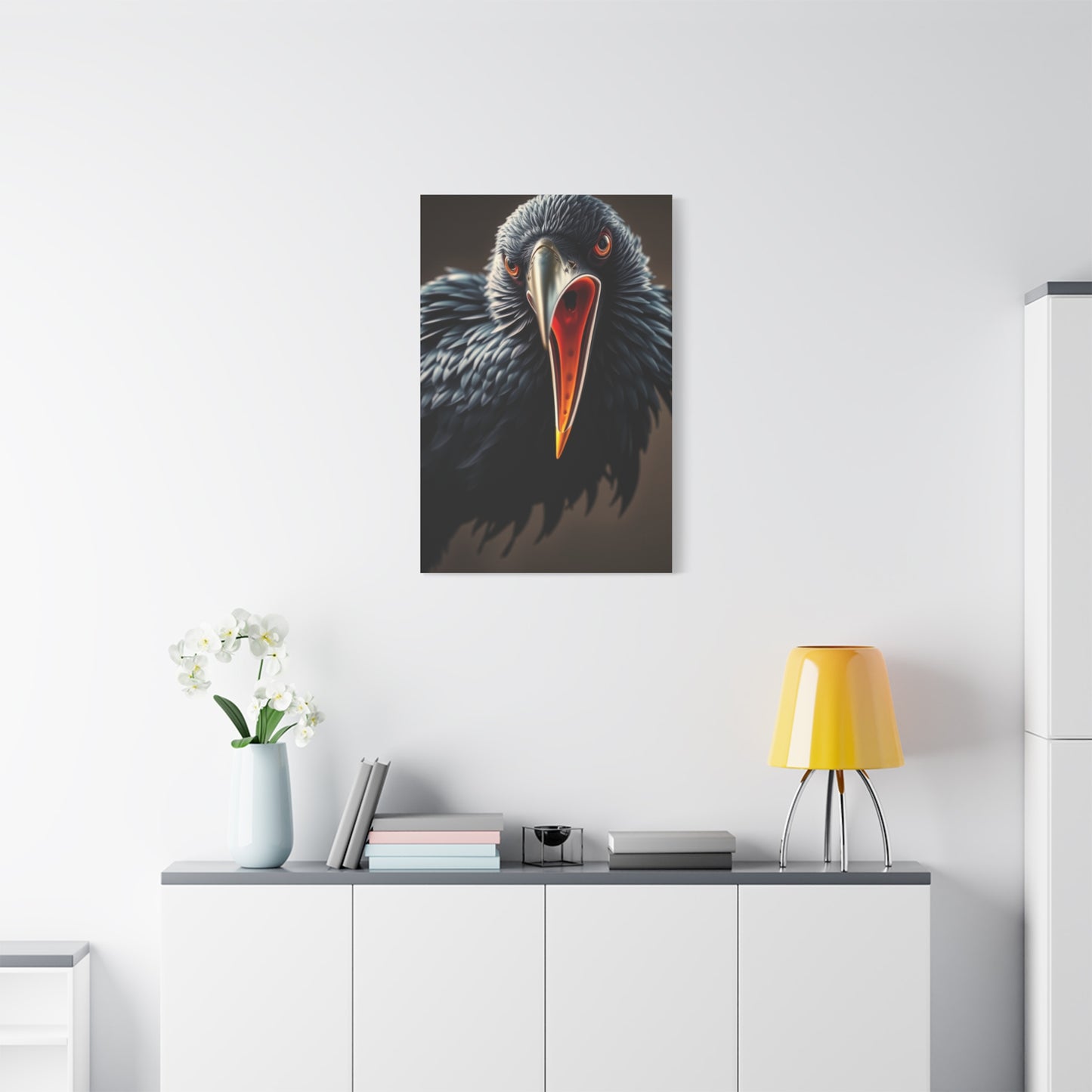 Vision Crow Art Art Wall Art & Canvas Print