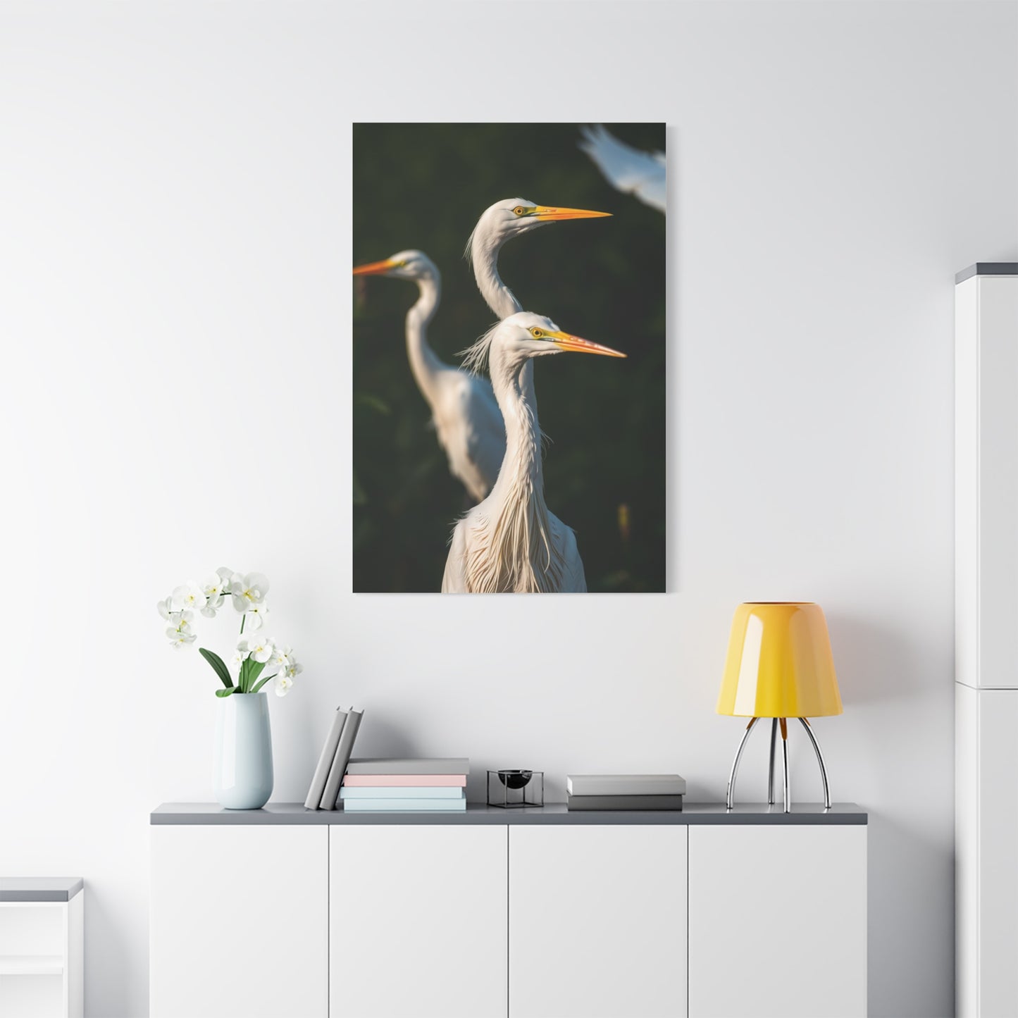 Herons and Egrets Art Supreme Gallery Wall Art & Canvas Print