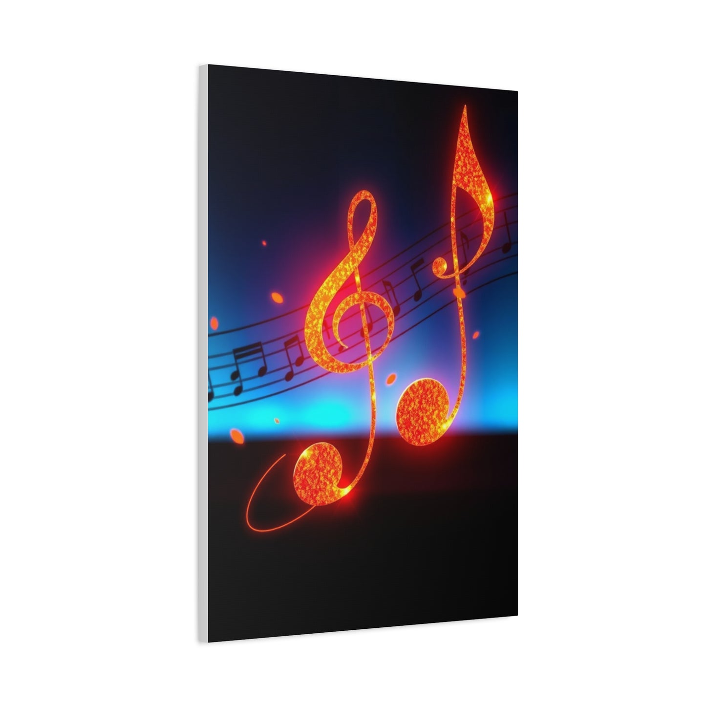 Musical Notes Art Refined Canvas Wall Art & Canvas Print