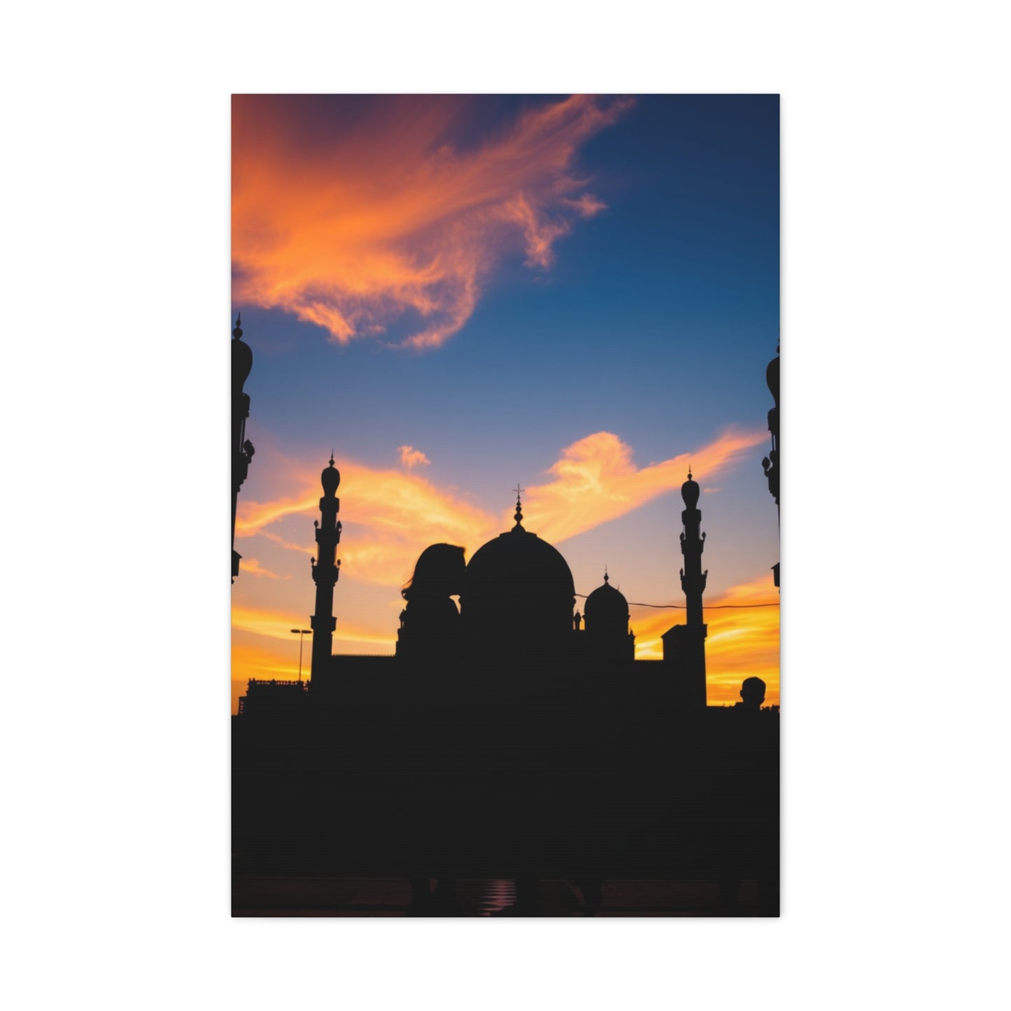 Masterpiece Silhouettes Art Vision Wall Art & Canvas Print