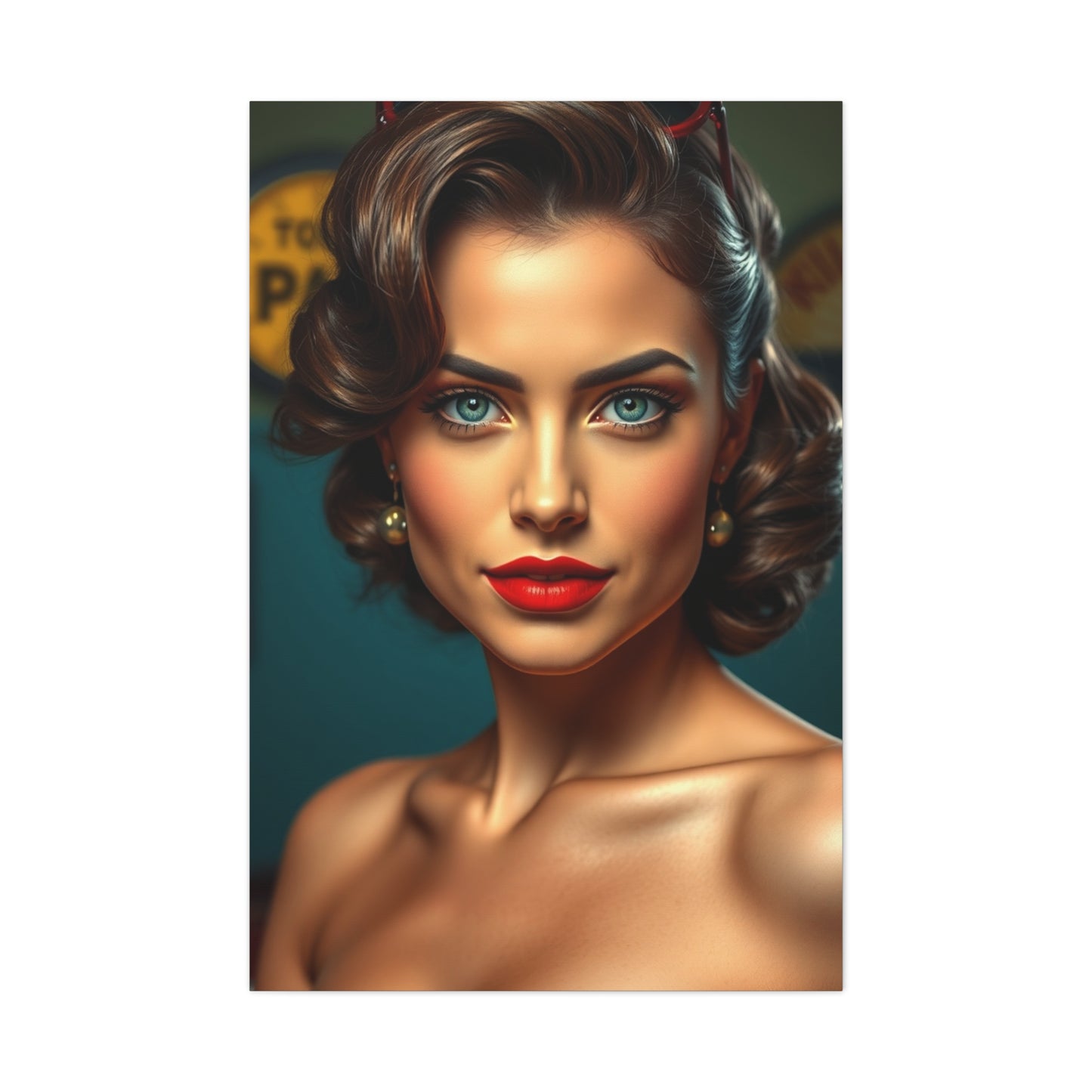 Pin-Ups Art Refined Canvas Wall Art & Canvas Print
