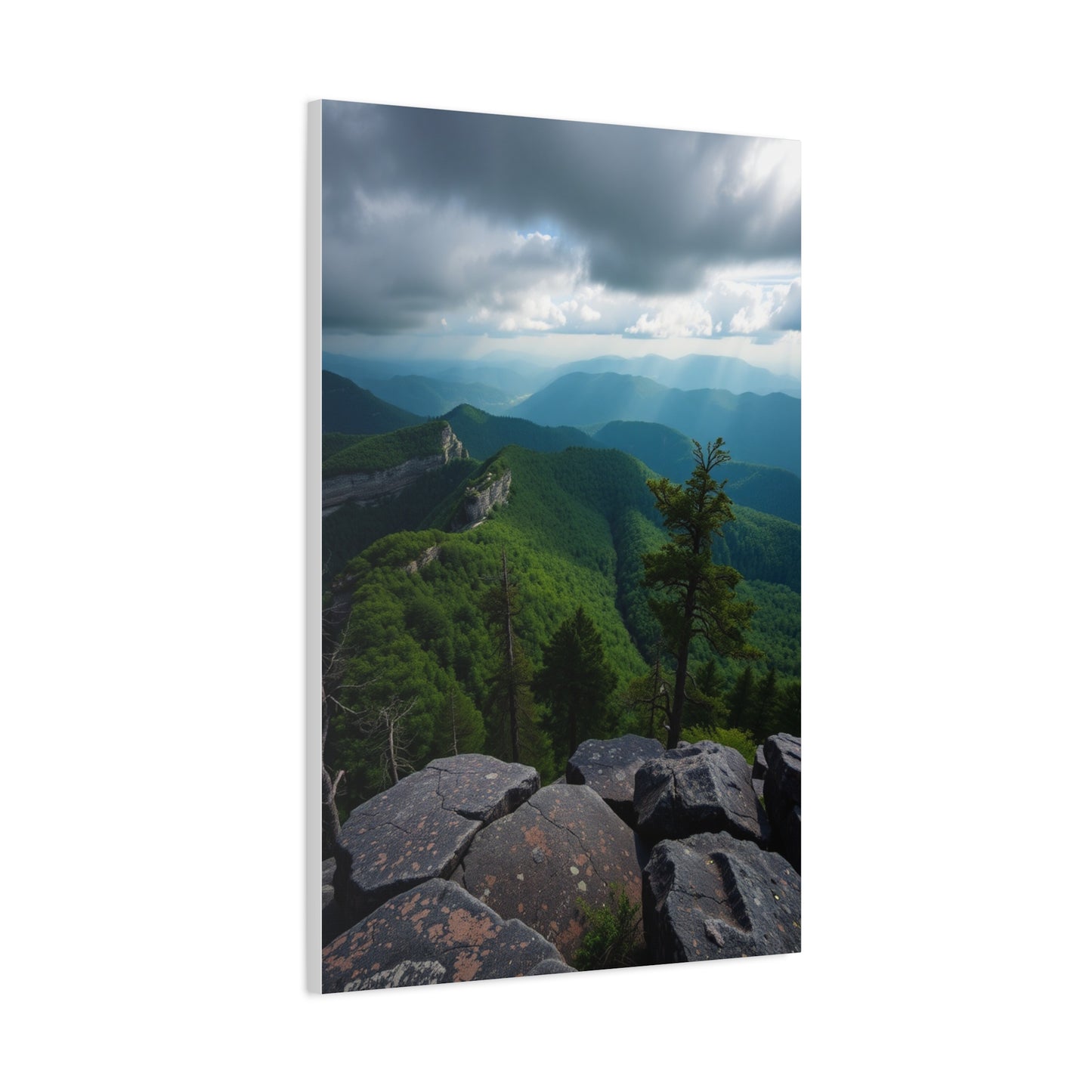 Great Smoky Mountain National Park Art Refined Canvas Wall Art & Canvas Print