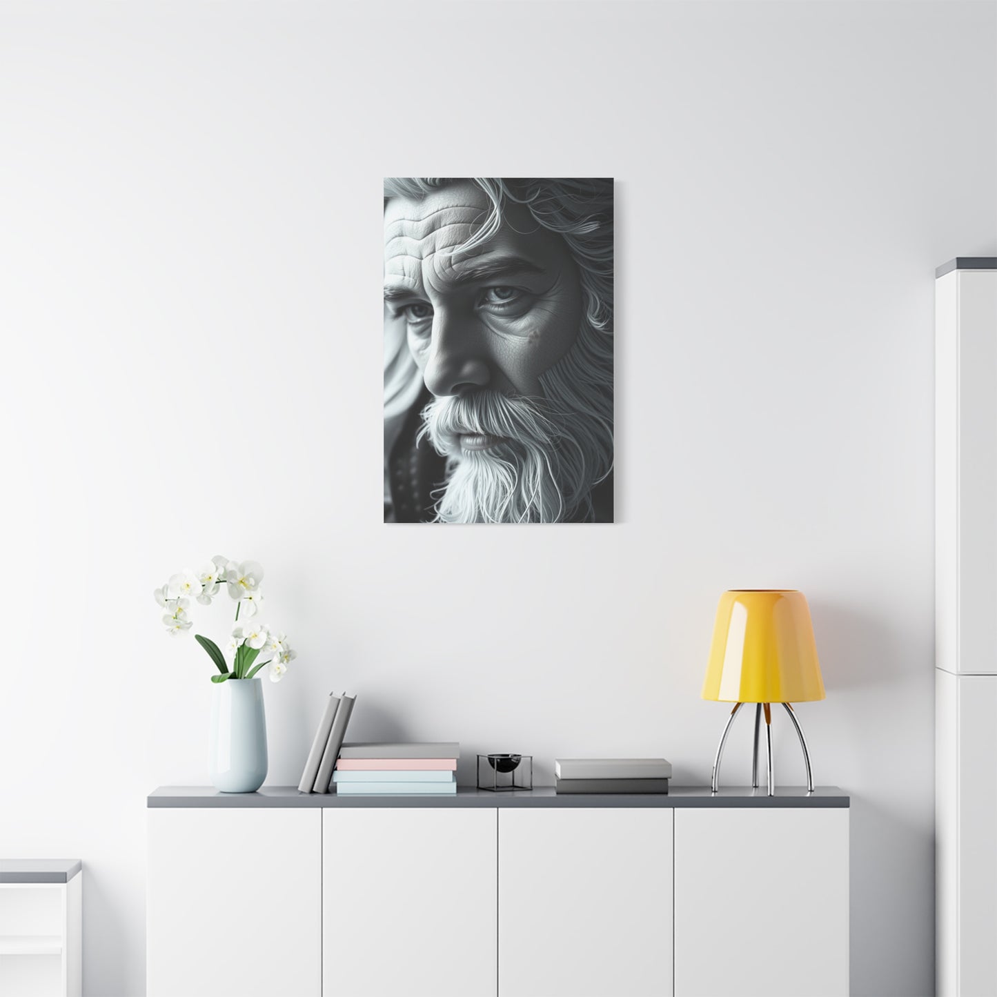 Gray & White Art Supreme Gallery Wall Art & Canvas Print