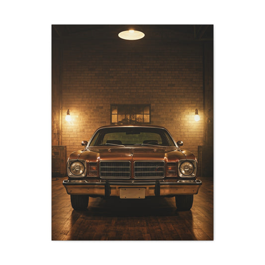 Dodge Aspen R/T Barn Garage Atmosphere Wall Art & Canvas Prints