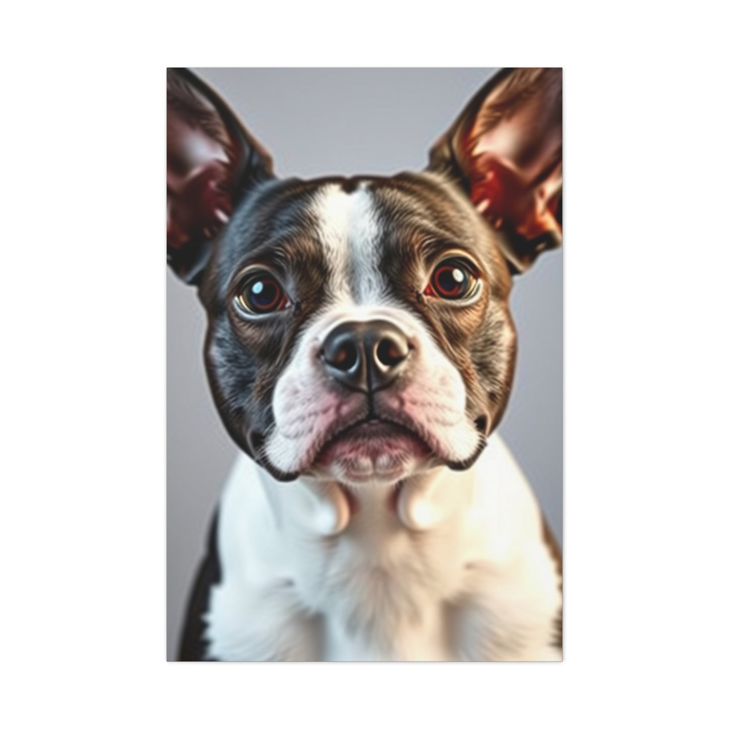 Elite Boston Terrier Art Vision Wall Art & Canvas Print
