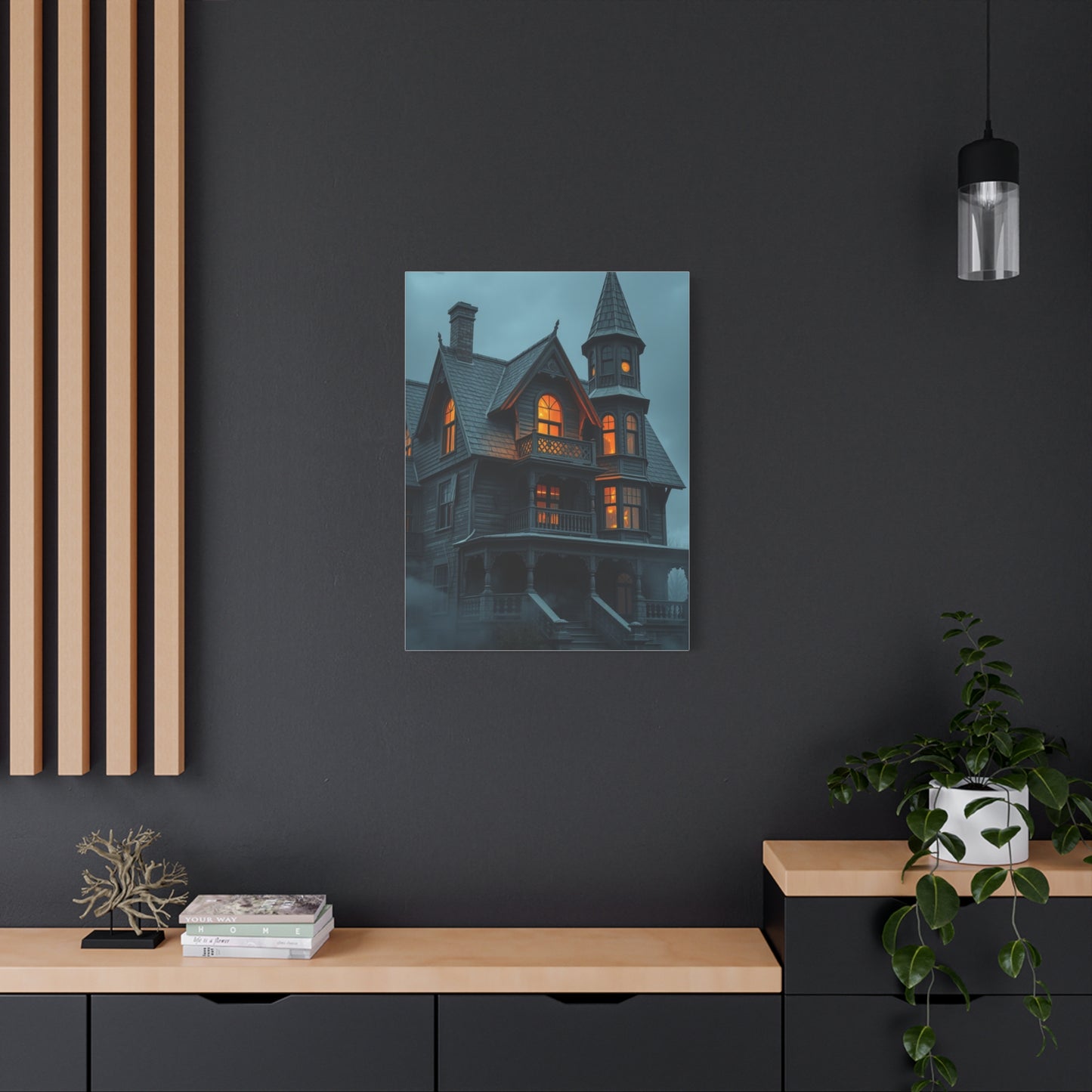 Supreme Haunted House Art Collection Wall Art & Canvas Print
