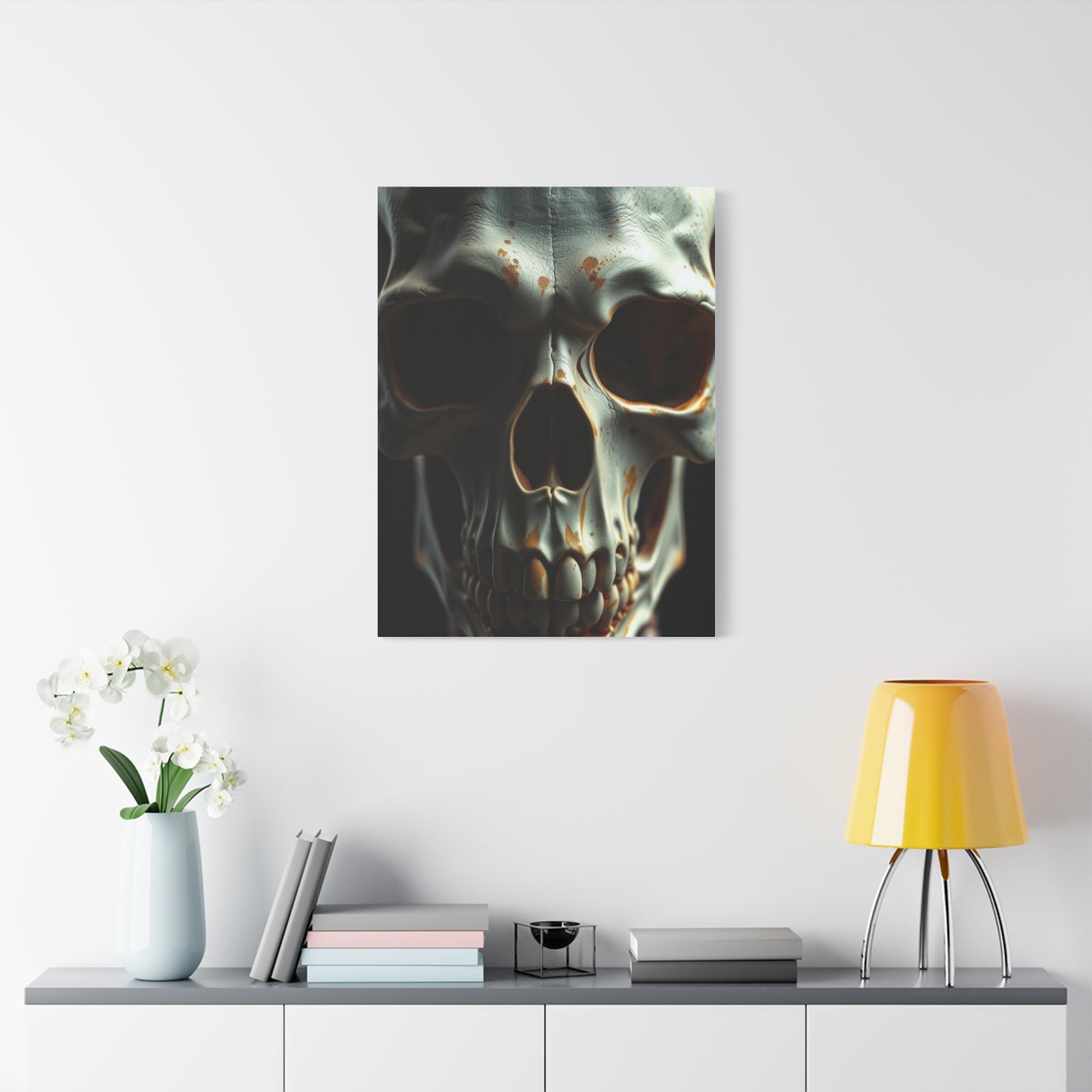 Supreme Skulls Art Collection Wall Art & Canvas Print