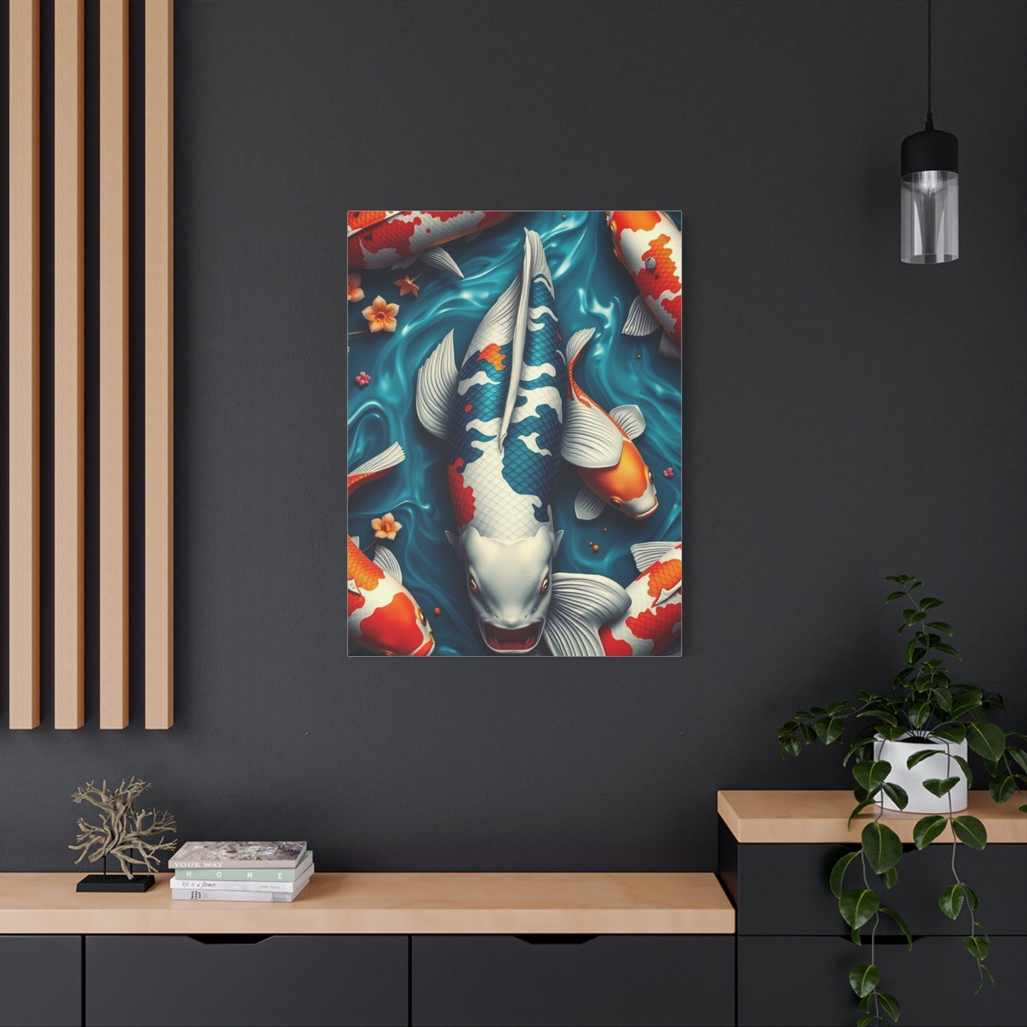 Koi Fish Art Refined Canvas Wall Art & Canvas Print