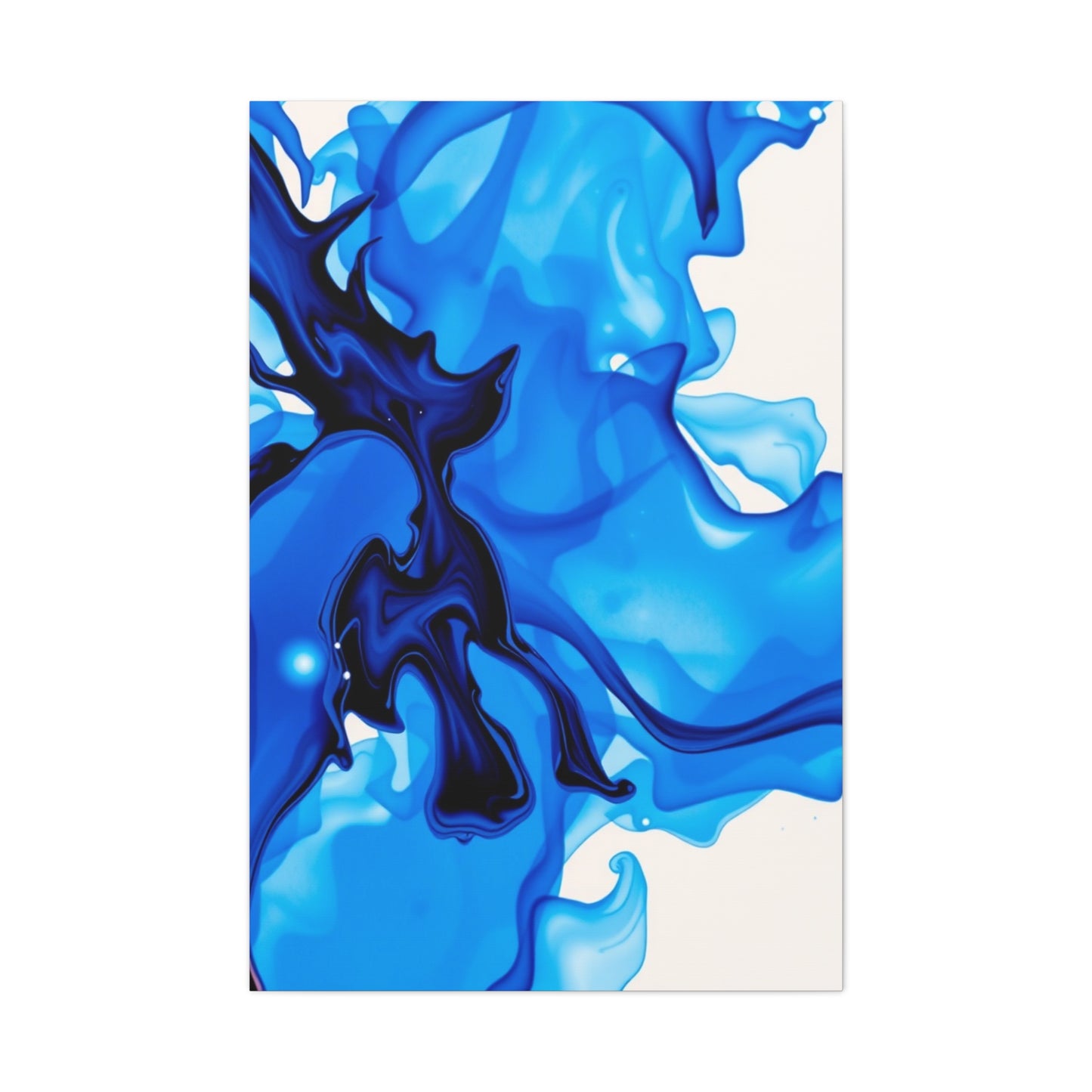 Supreme Blue Abstract Art Collection Wall Art & Canvas Print