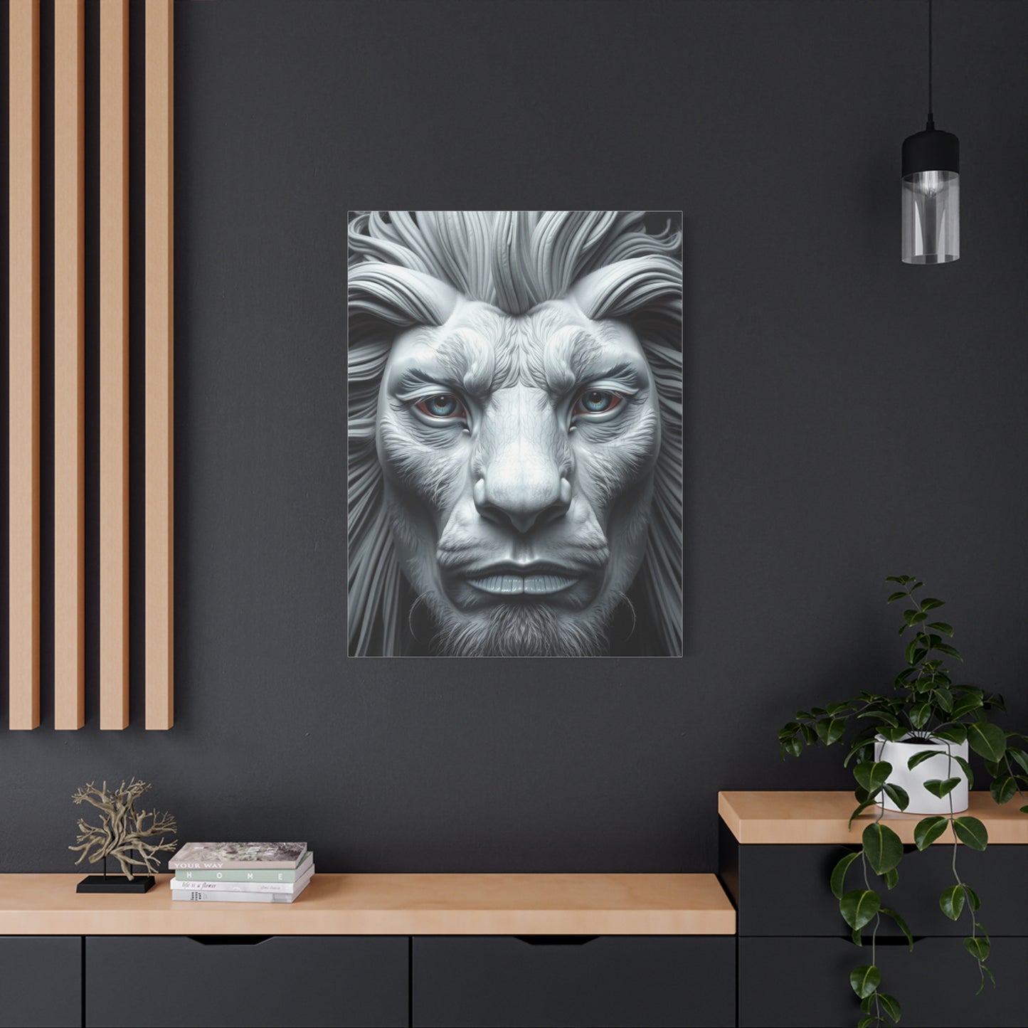 Supreme Gray & White Art Collection Wall Art & Canvas Print