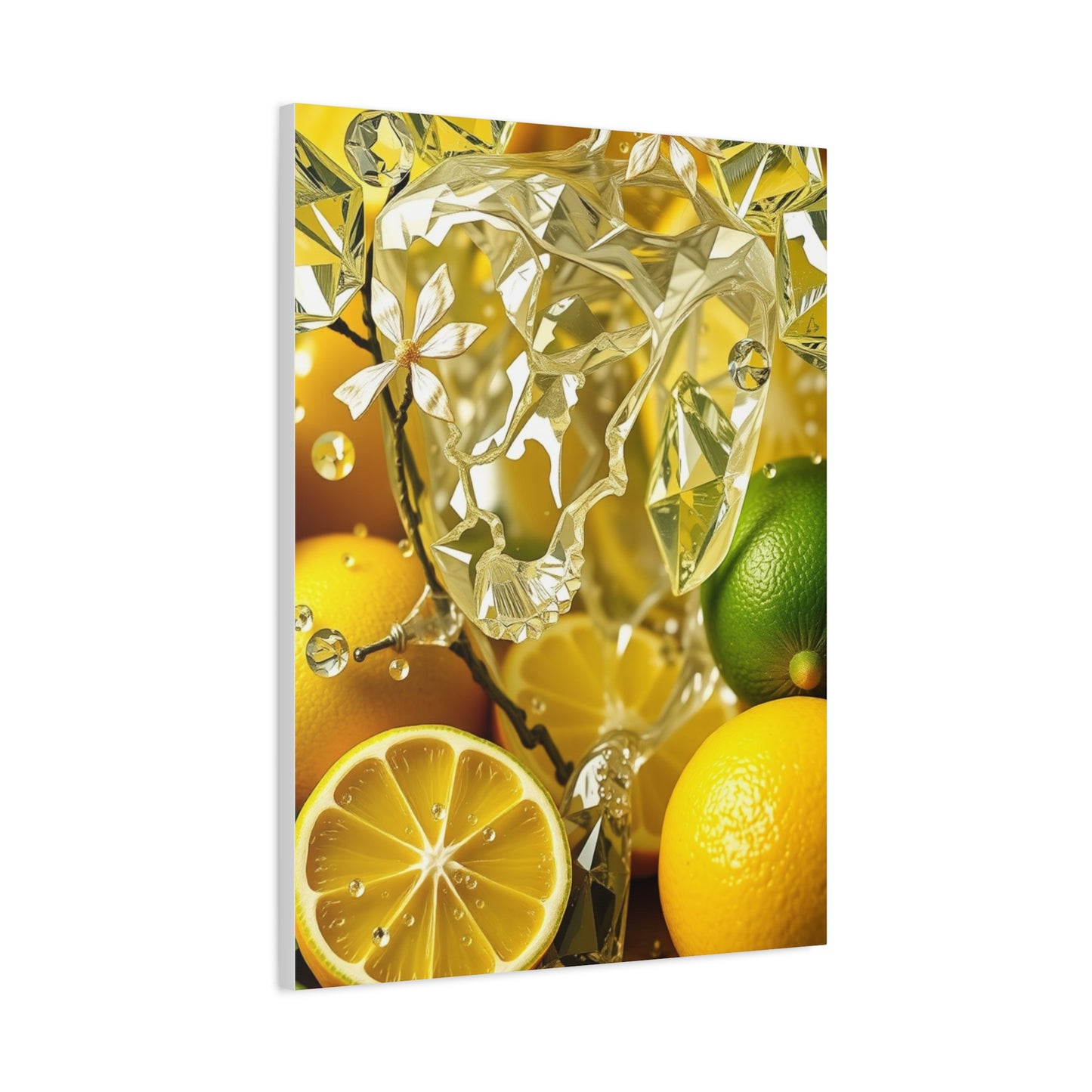 Supreme Lemon & Lime Art Collection Wall Art & Canvas Print