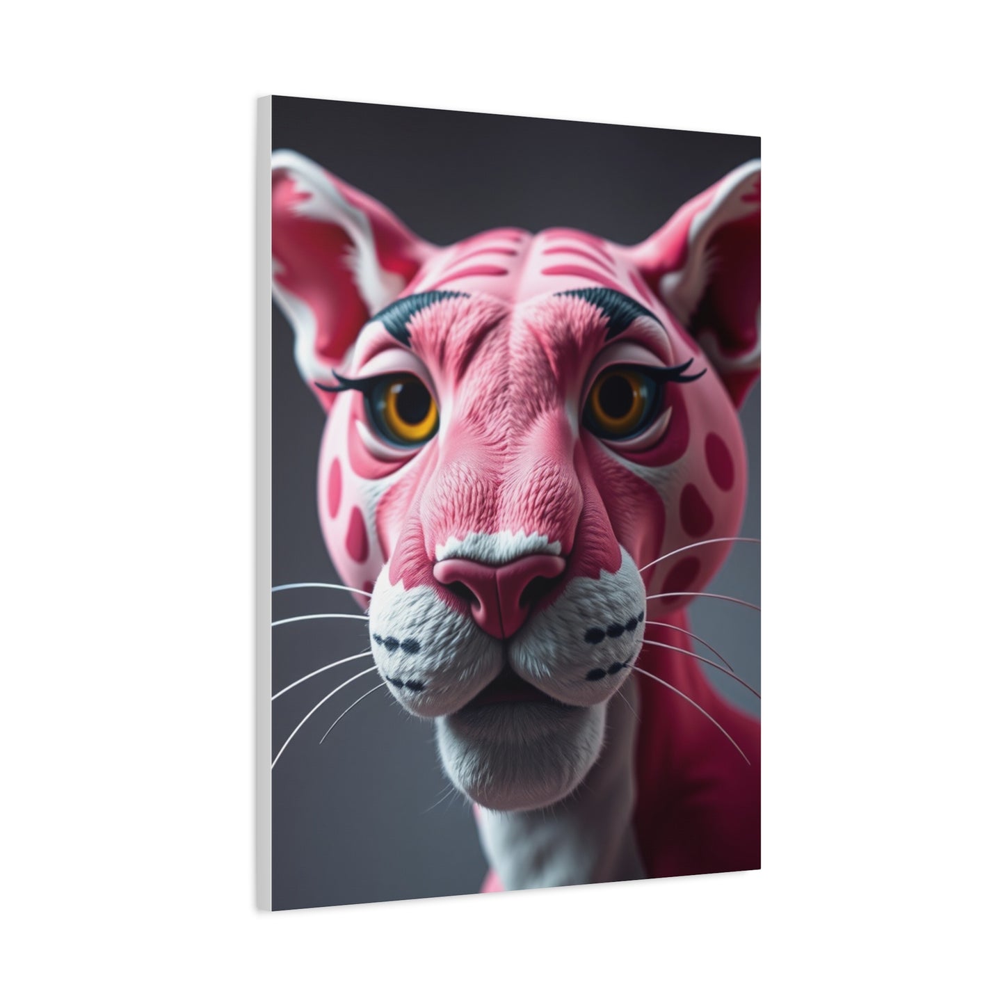 Pink Majesty Panther Wall Art Wall Art & Canvas Print