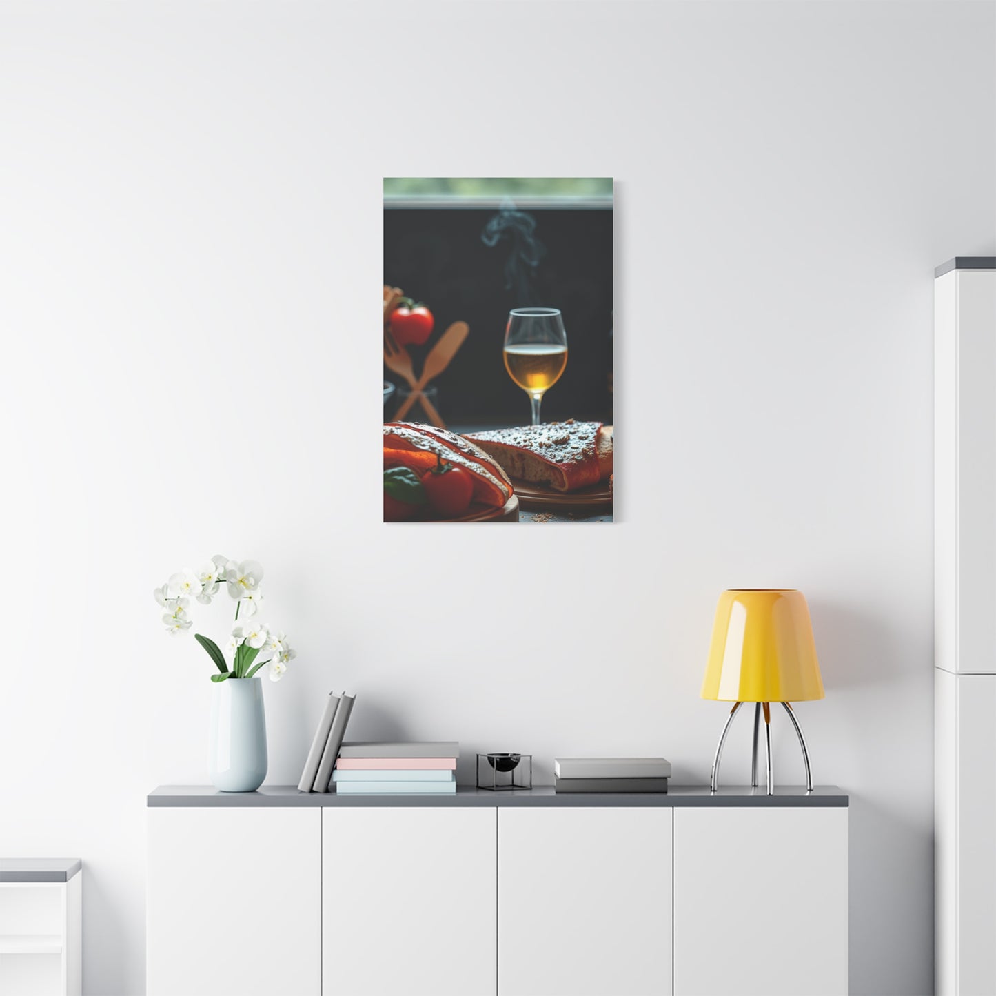 Italian Food Art Refined Canvas Wall Art & Canvas Print