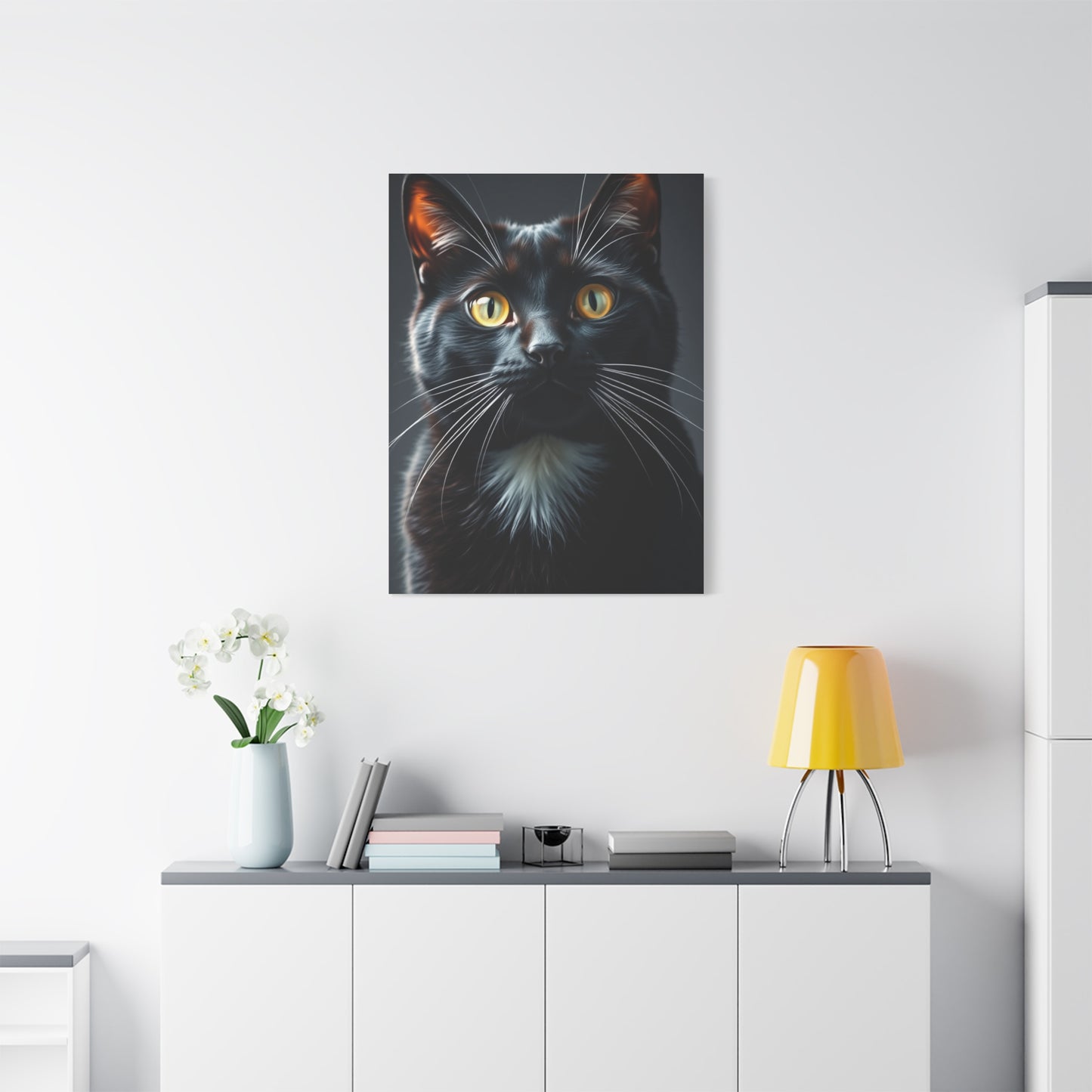 Supreme Tuxedo Cat Art Collection Wall Art & Canvas Print