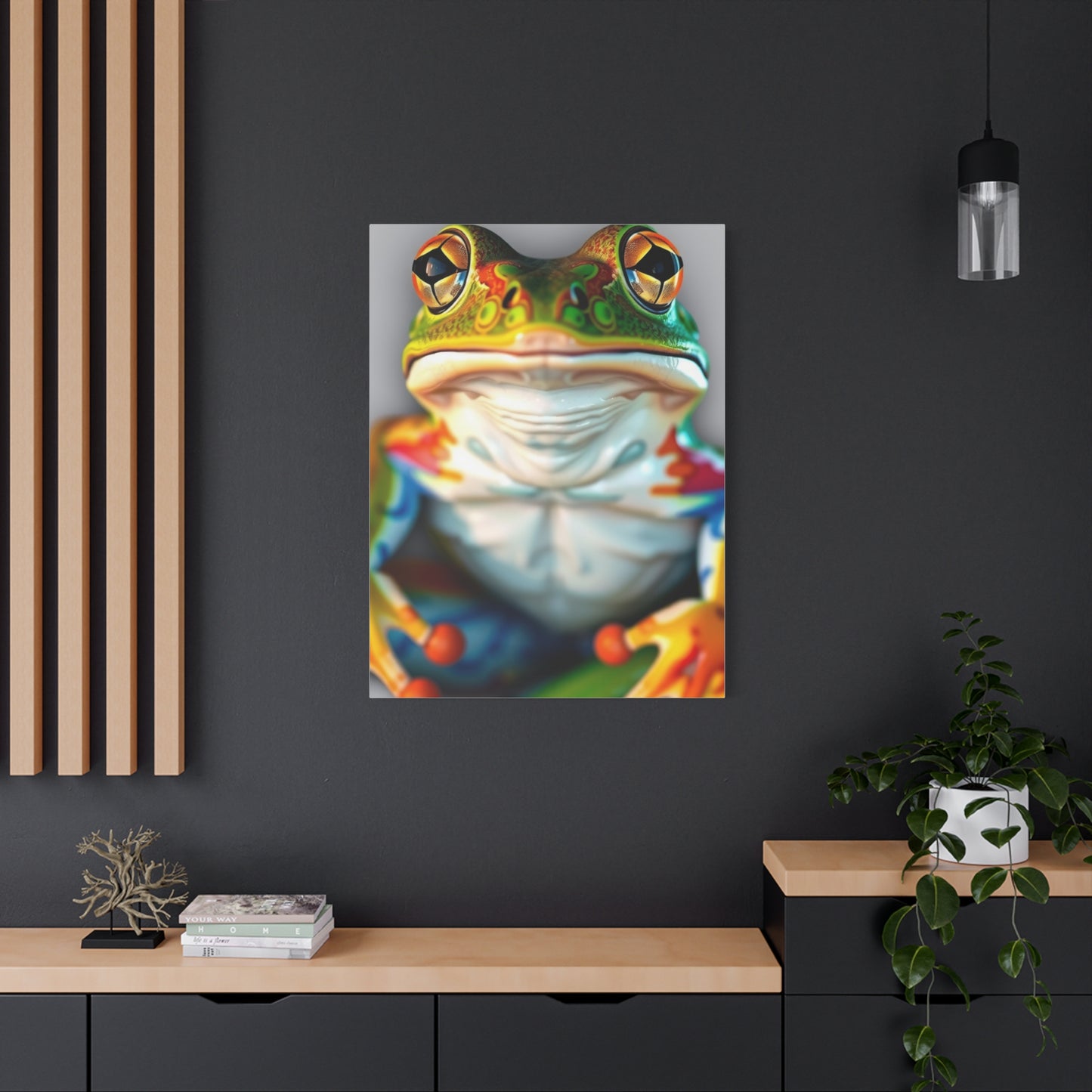 Supreme Frog Art Collection Wall Art & Canvas Print