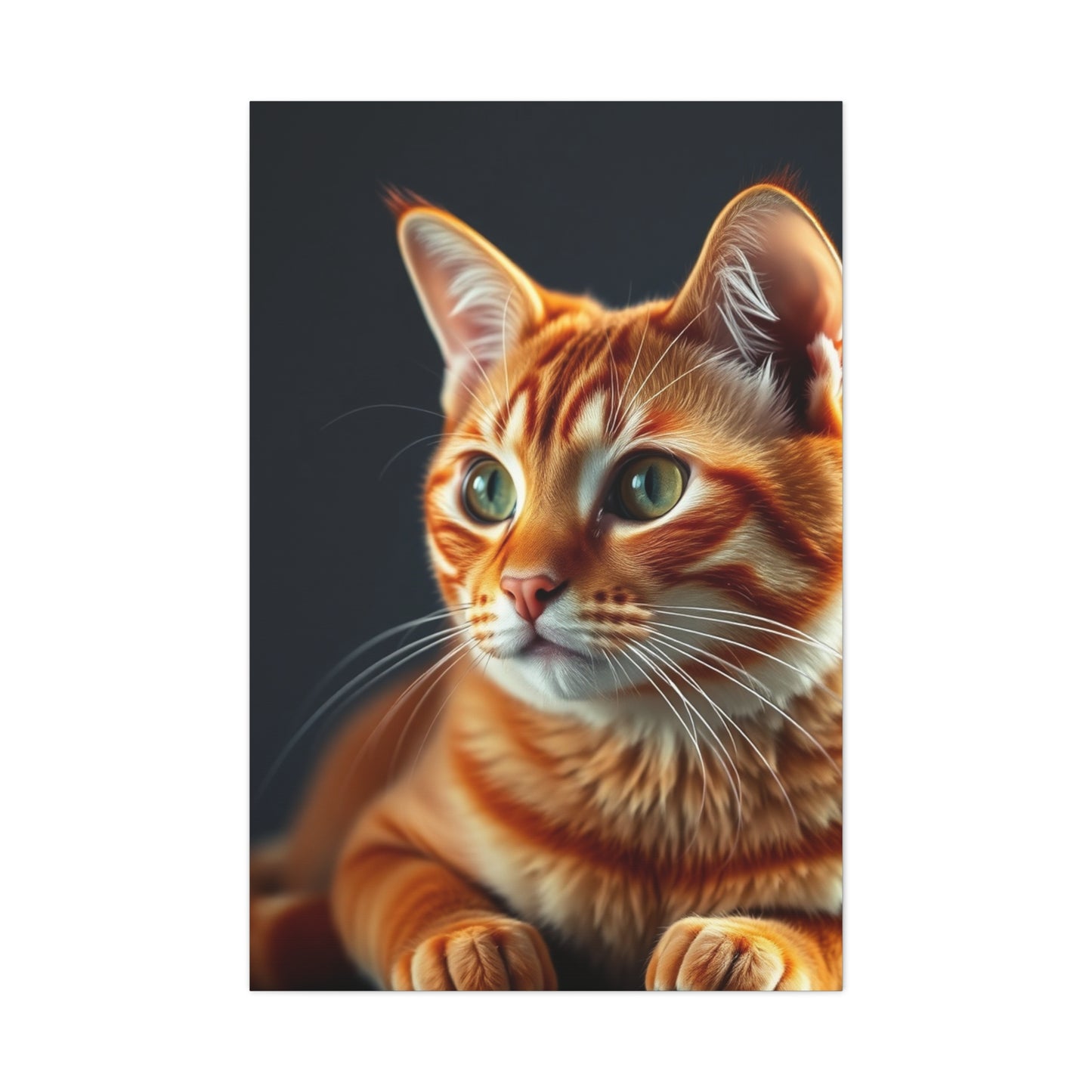 Supreme Orange Cat Art Collection Wall Art & Canvas Print