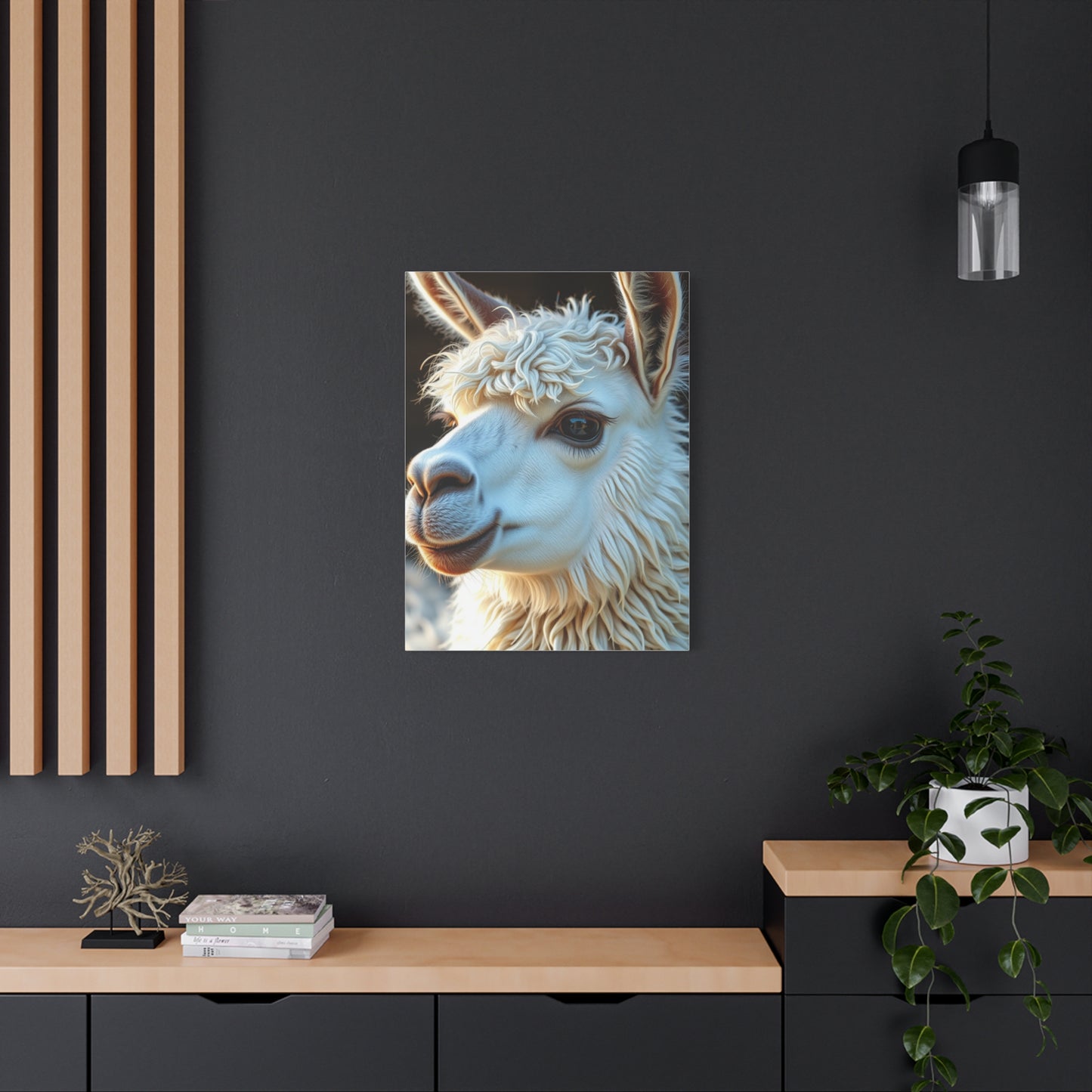 Llama & Alpaca Art Luxury Canvas Wall Art & Canvas Print
