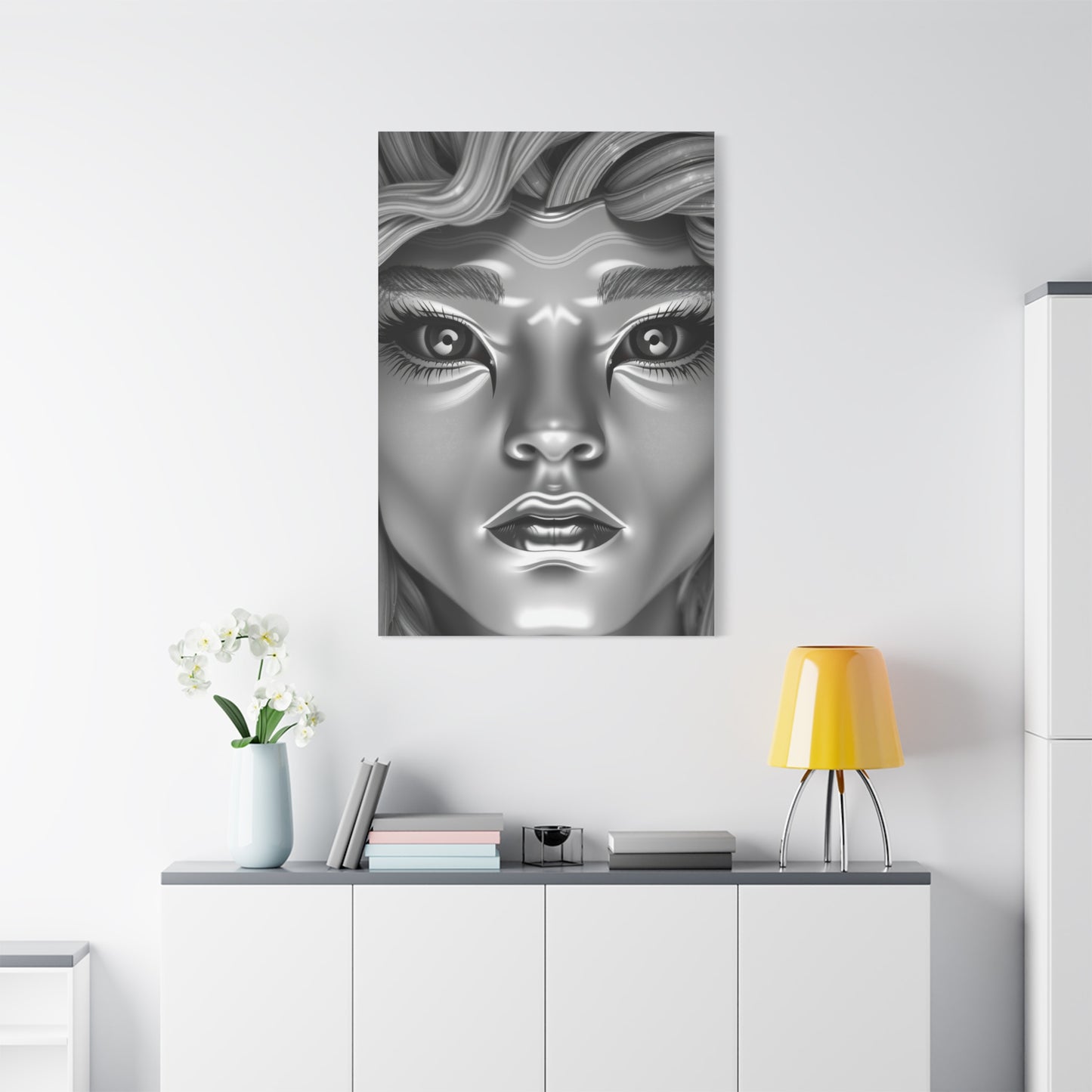 Gray & White Art Supreme Gallery Wall Art & Canvas Print