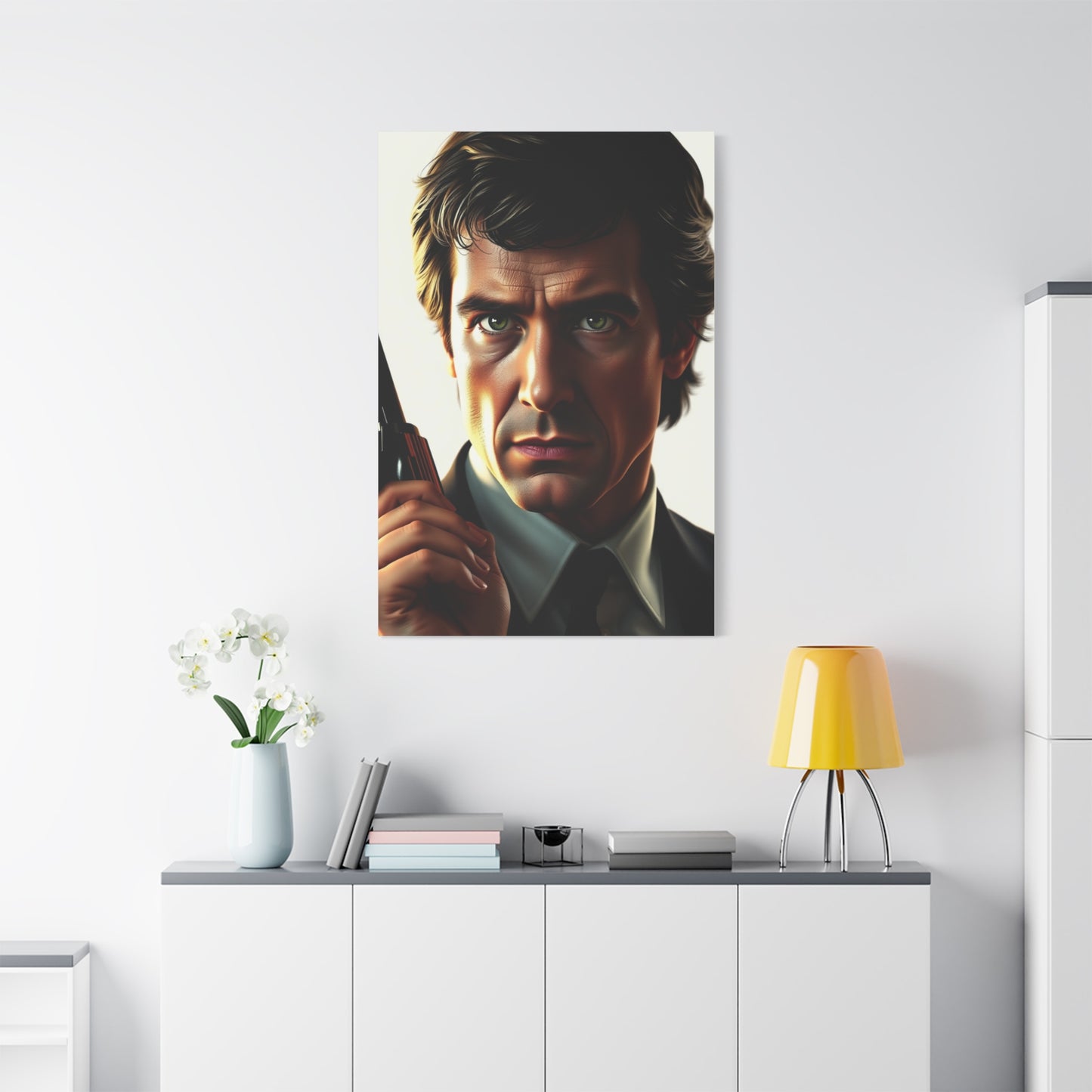 Pulp Fiction Character Art Luxury Canvas Wall Art & Canvas Print
