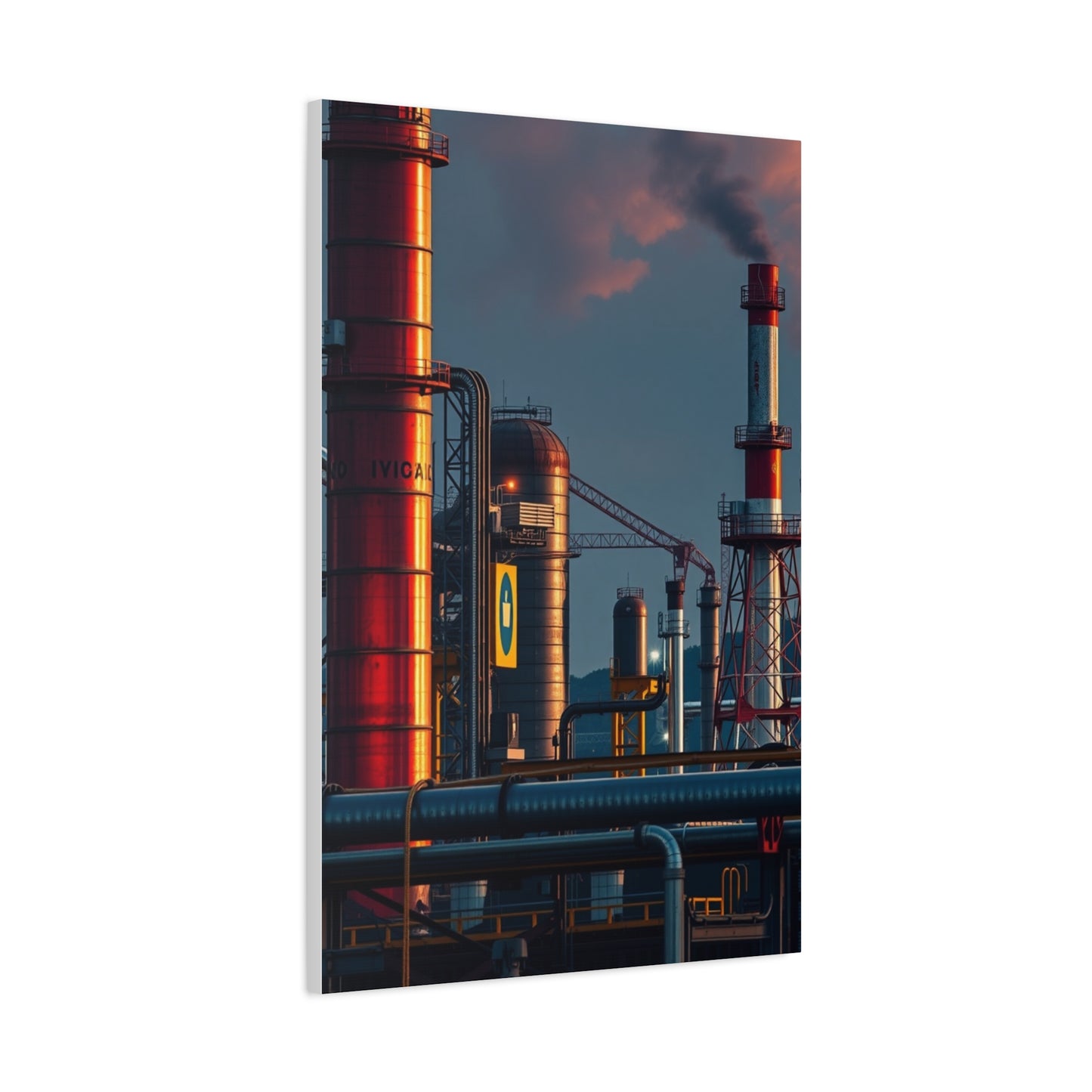 Industrial Art Refined Canvas Wall Art & Canvas Print