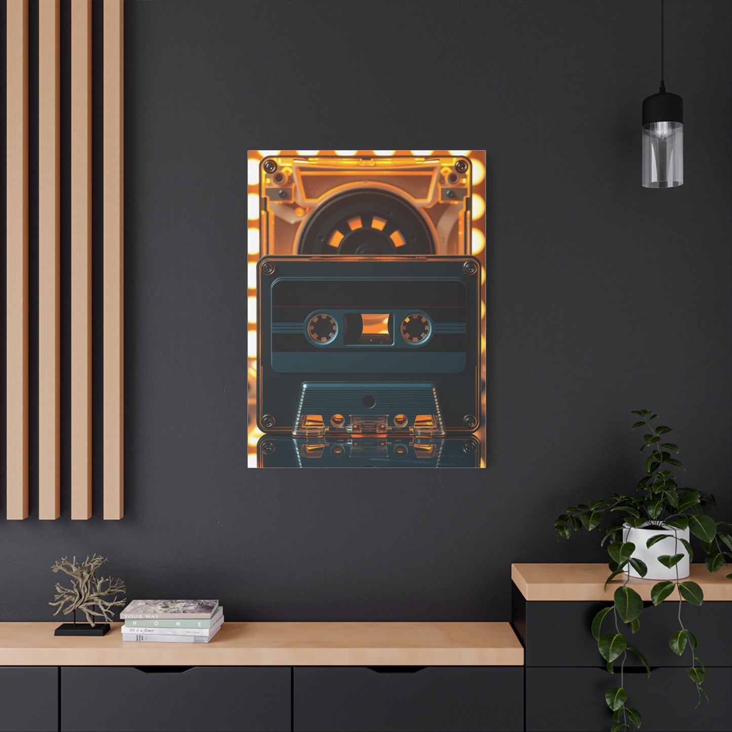 Vision Cassette Tapes Art Art Wall Art & Canvas Print