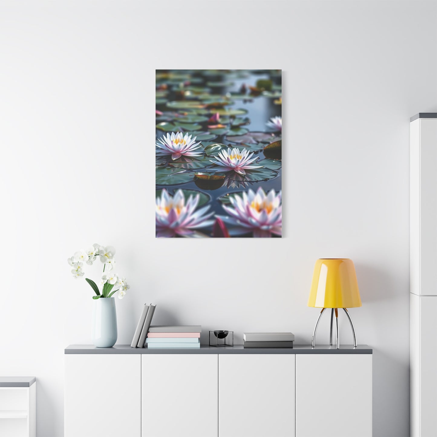 Elite Claude Monet Water Lilies Art Vision Wall Art & Canvas Print