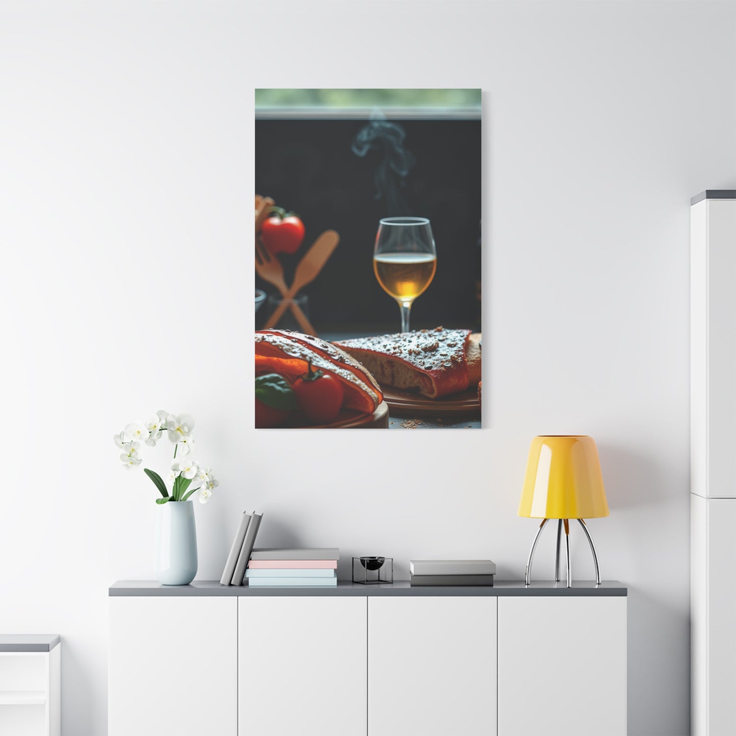 Italian Food Art Refined Canvas Wall Art & Canvas Print