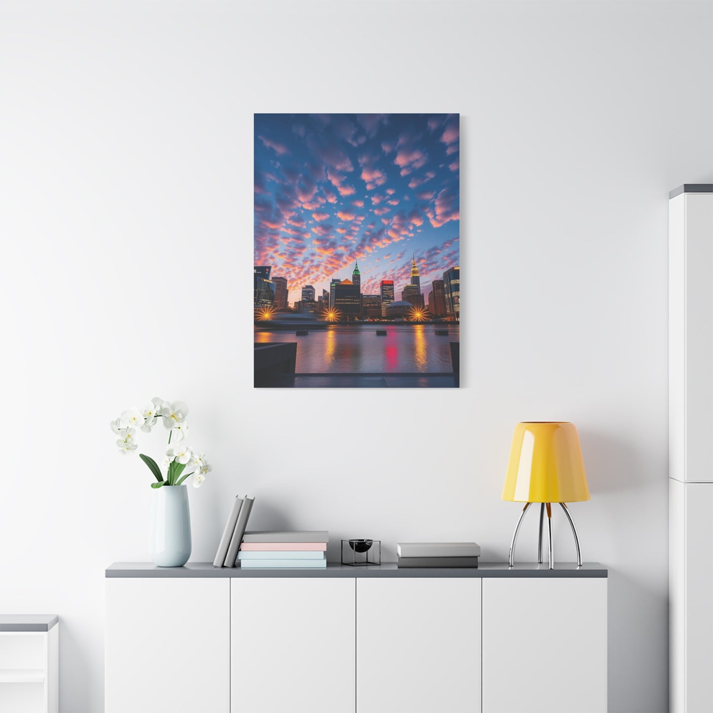Michigan Sky Media Art Refined Canvas Wall Art & Canvas Print