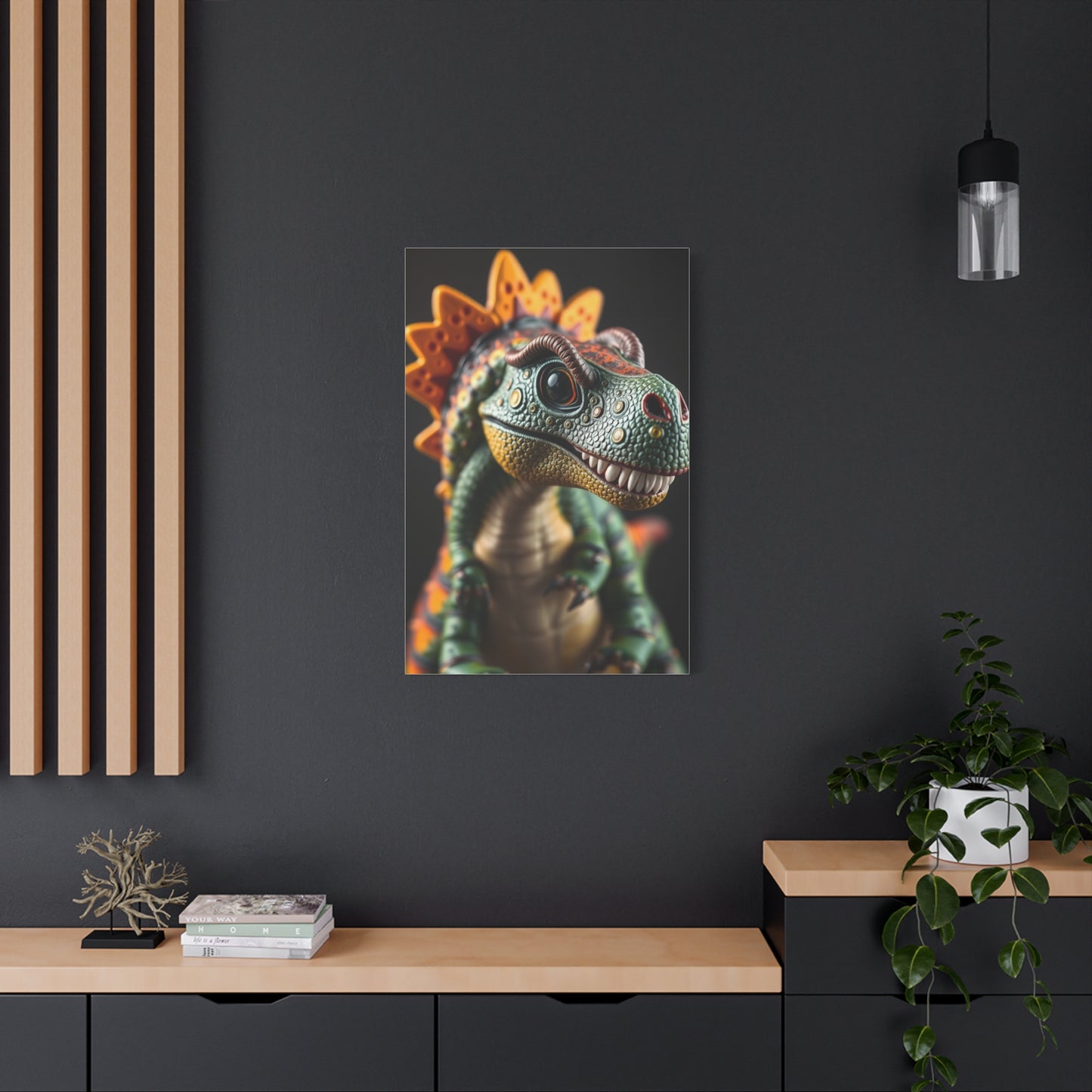 Masterpiece Kid’s Dinosaur Art Vision Wall Art & Canvas Print