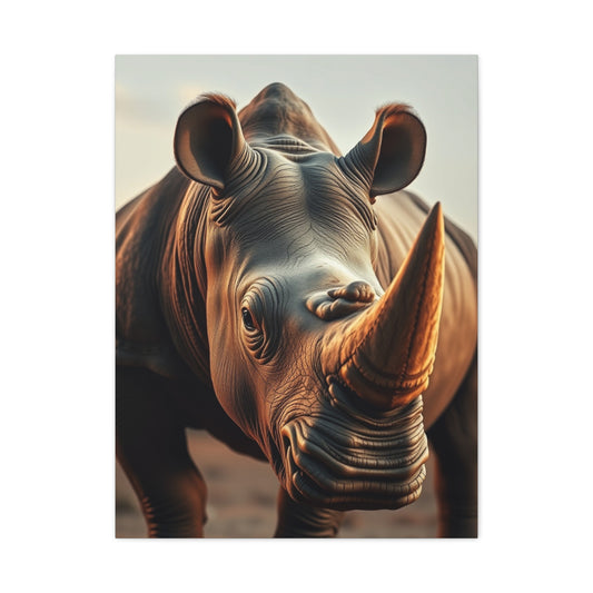 Elite Rhinoceros Art Vision Wall Art & Canvas Print