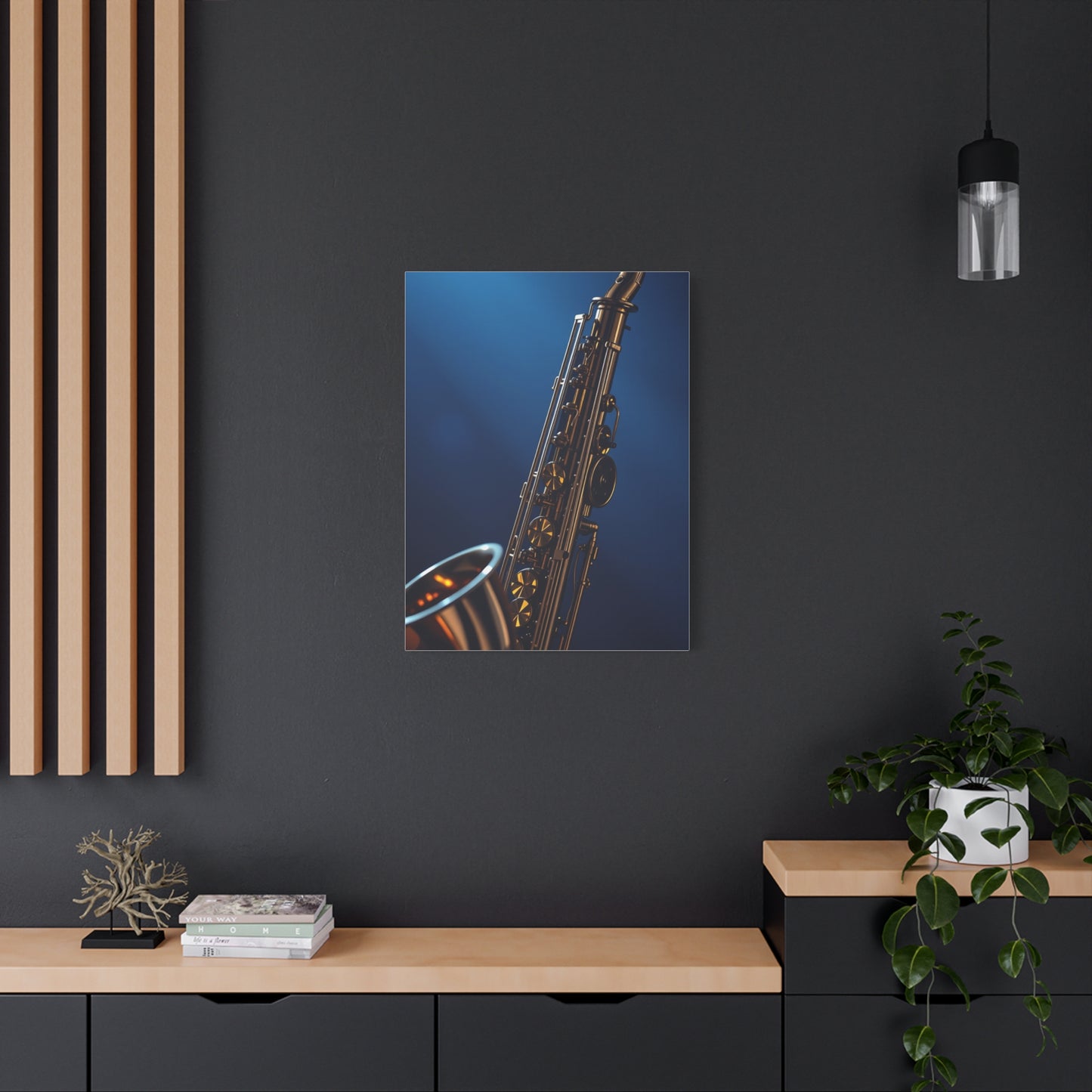 Saxophone Art Refined Canvas Wall Art & Canvas Print