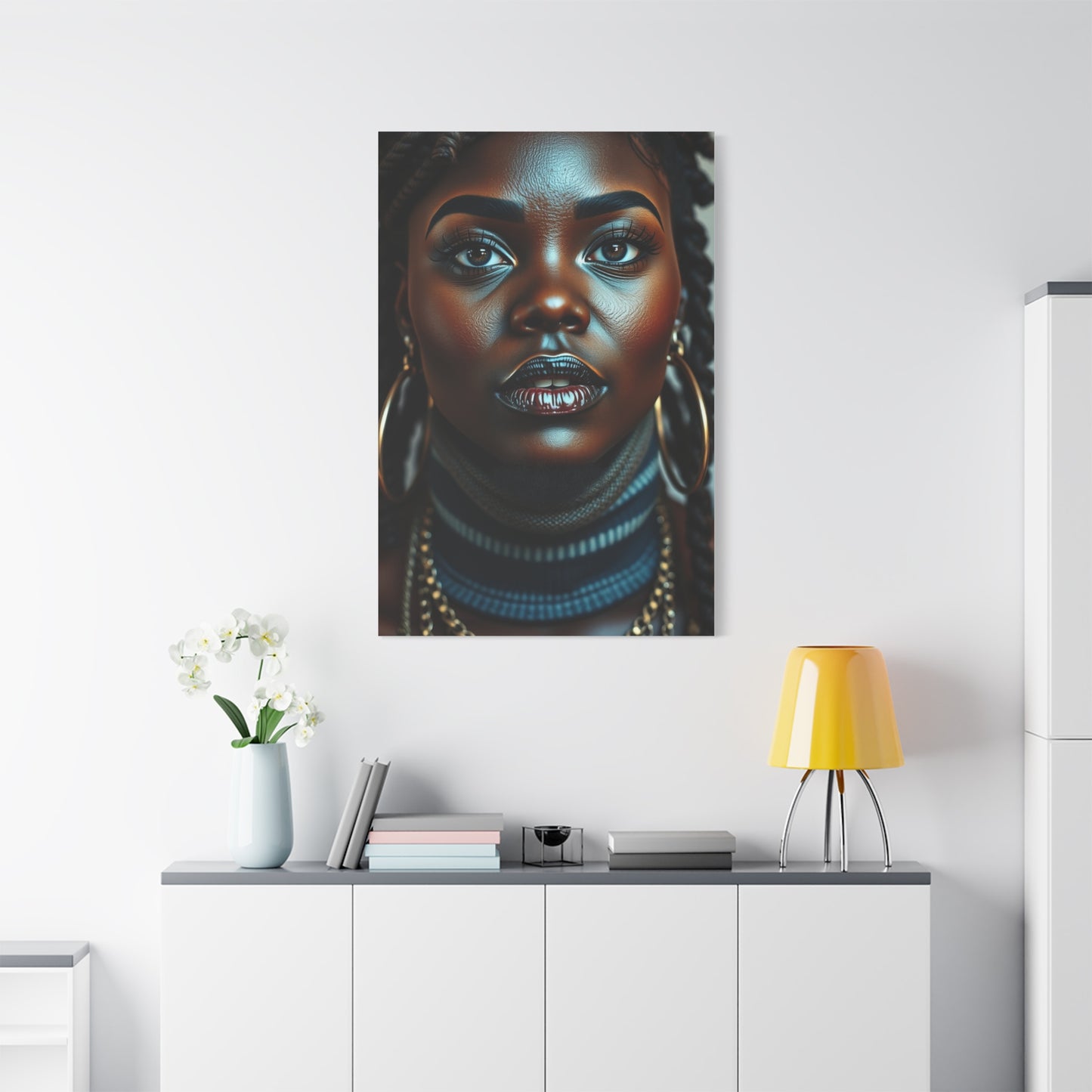 Elite Domonique Brown Art Vision Wall Art & Canvas Print