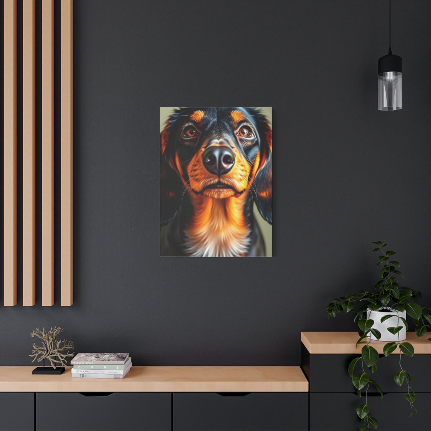 Vision Dachshund Art Art Wall Art & Canvas Print