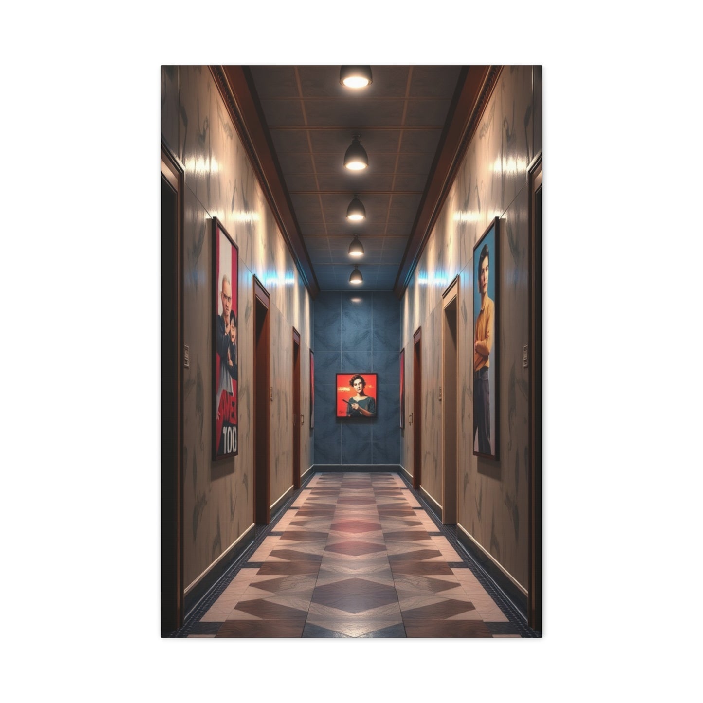 Hallway Art Luxury Canvas Wall Art & Canvas Print