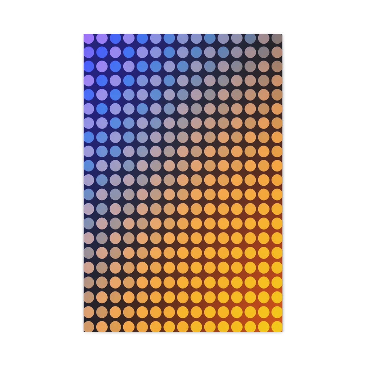 Polka Dot Pattern Art Luxury Canvas Wall Art & Canvas Print