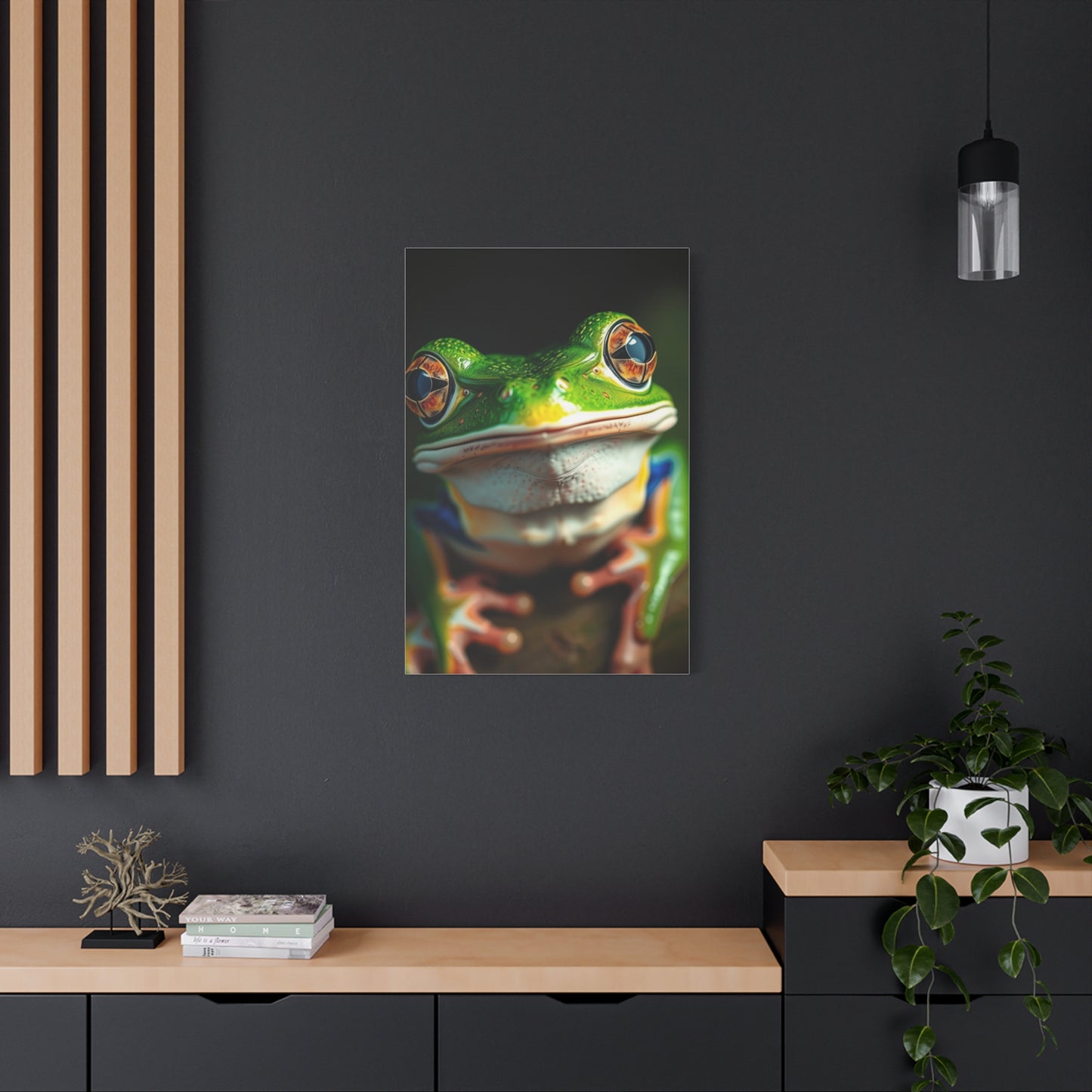 Frog Art Luxury Canvas Wall Art & Canvas Print