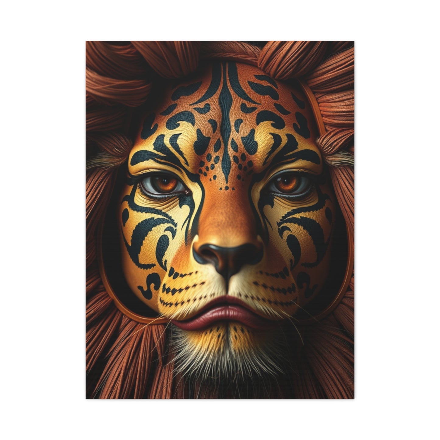 Masterpiece Shades of Brown Art Vision Wall Art & Canvas Print