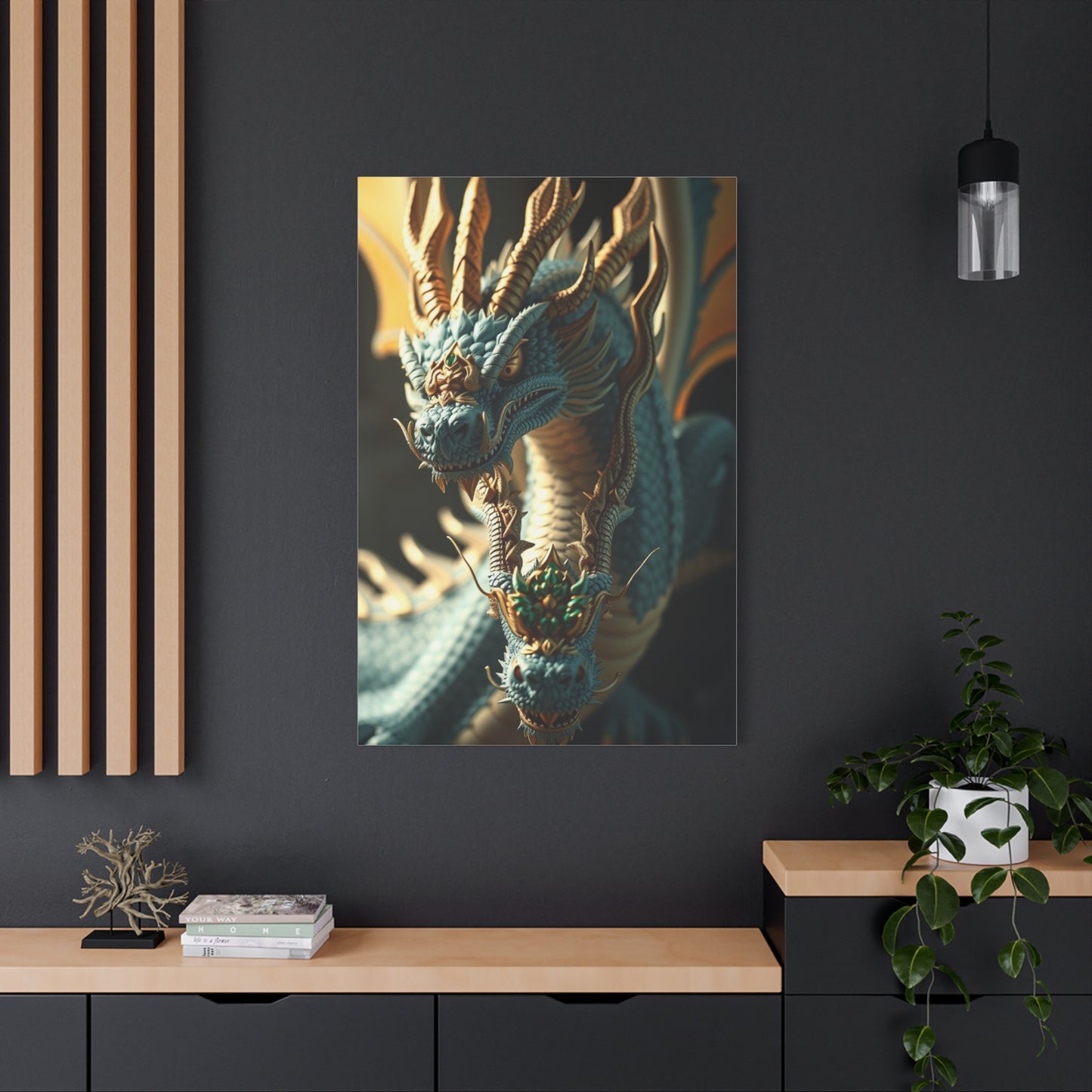 Vision Dragons Art Art Wall Art & Canvas Print