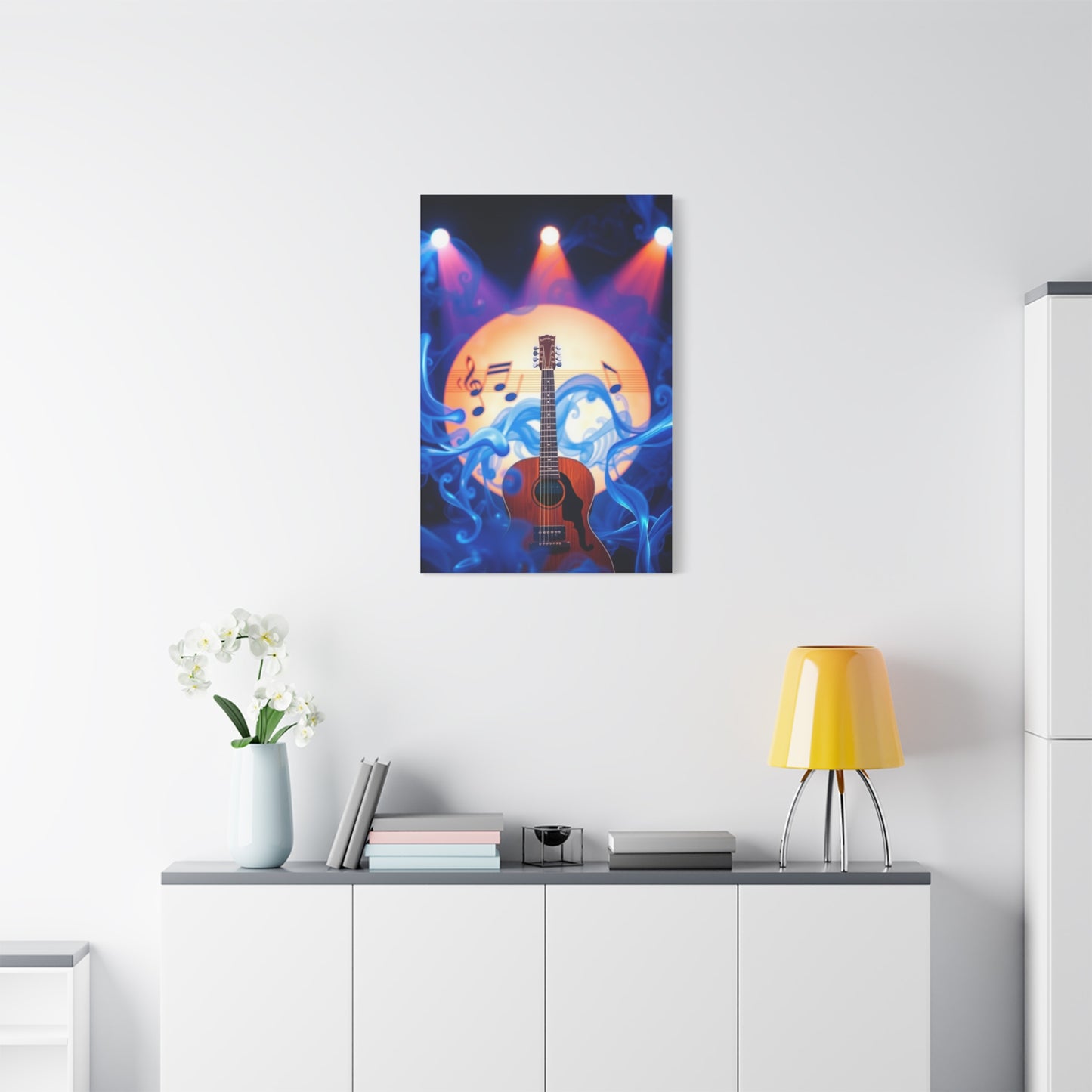 Blue Music Art Supreme Gallery Wall Art & Canvas Print