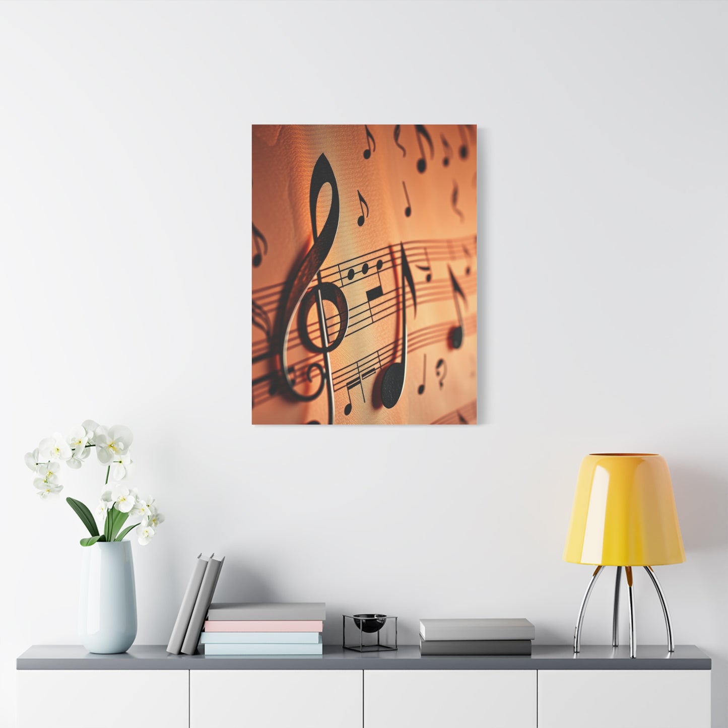 Musical Notes Art Supreme Gallery Wall Art & Canvas Print
