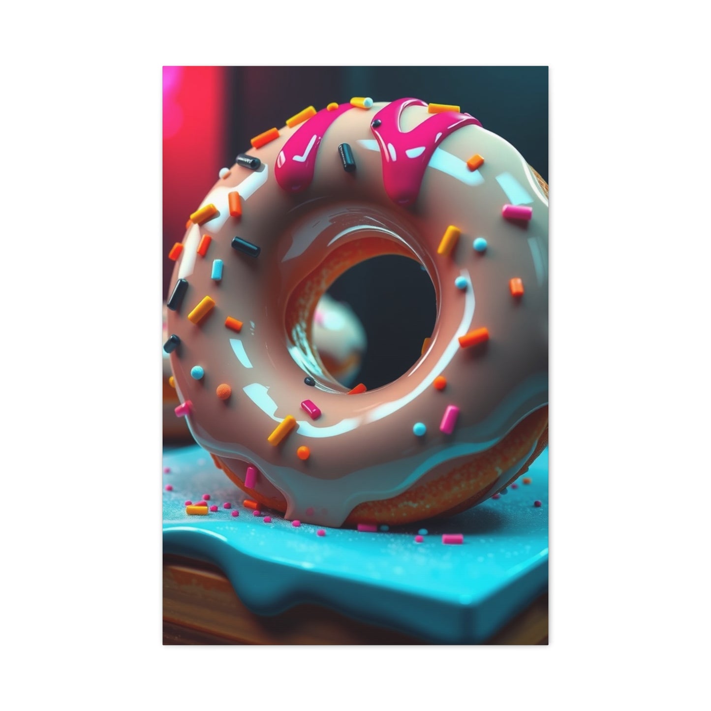 Supreme Donut Art Collection Wall Art & Canvas Print