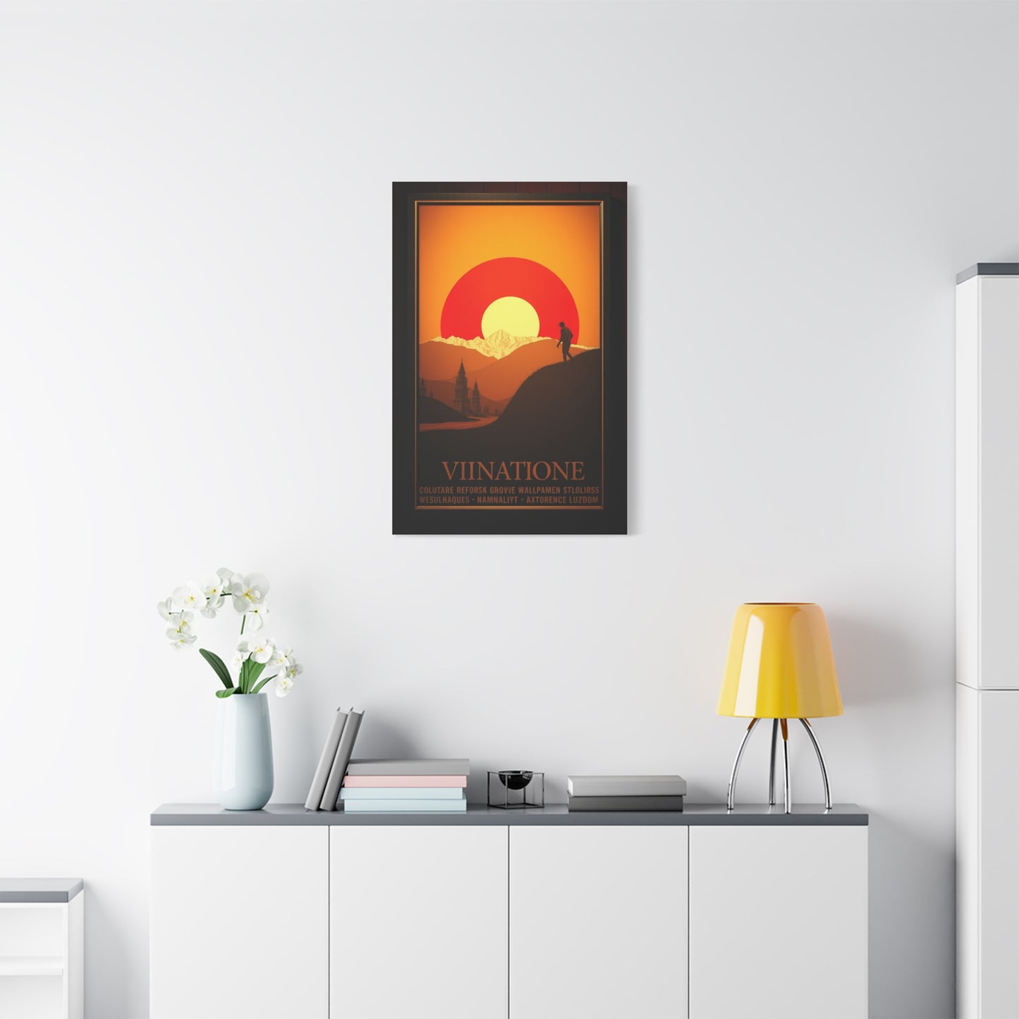 Vision Vintage Movie Posters Art Art Wall Art & Canvas Print