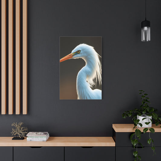 Elite Egret Art Vision Wall Art & Canvas Print