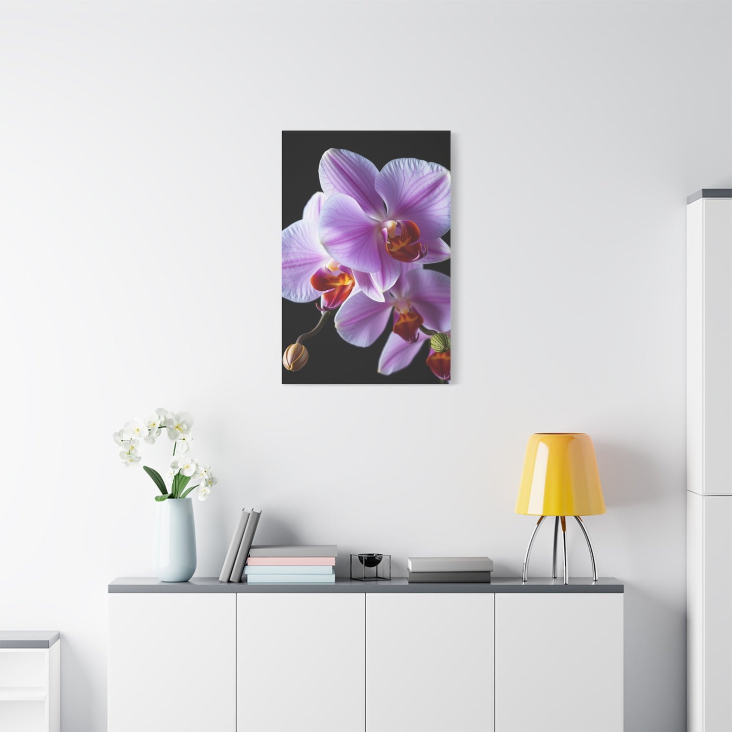 Orchid Flower Art Luxury Canvas Wall Art & Canvas Print