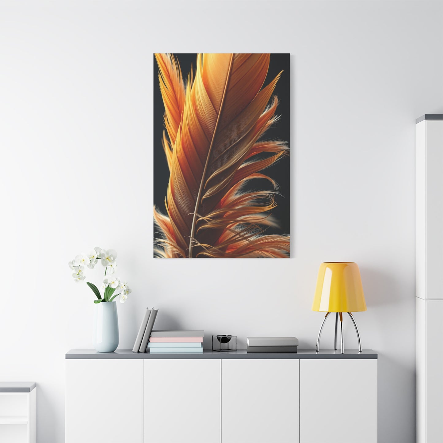 Masterpiece Feather Art Vision Wall Art & Canvas Print