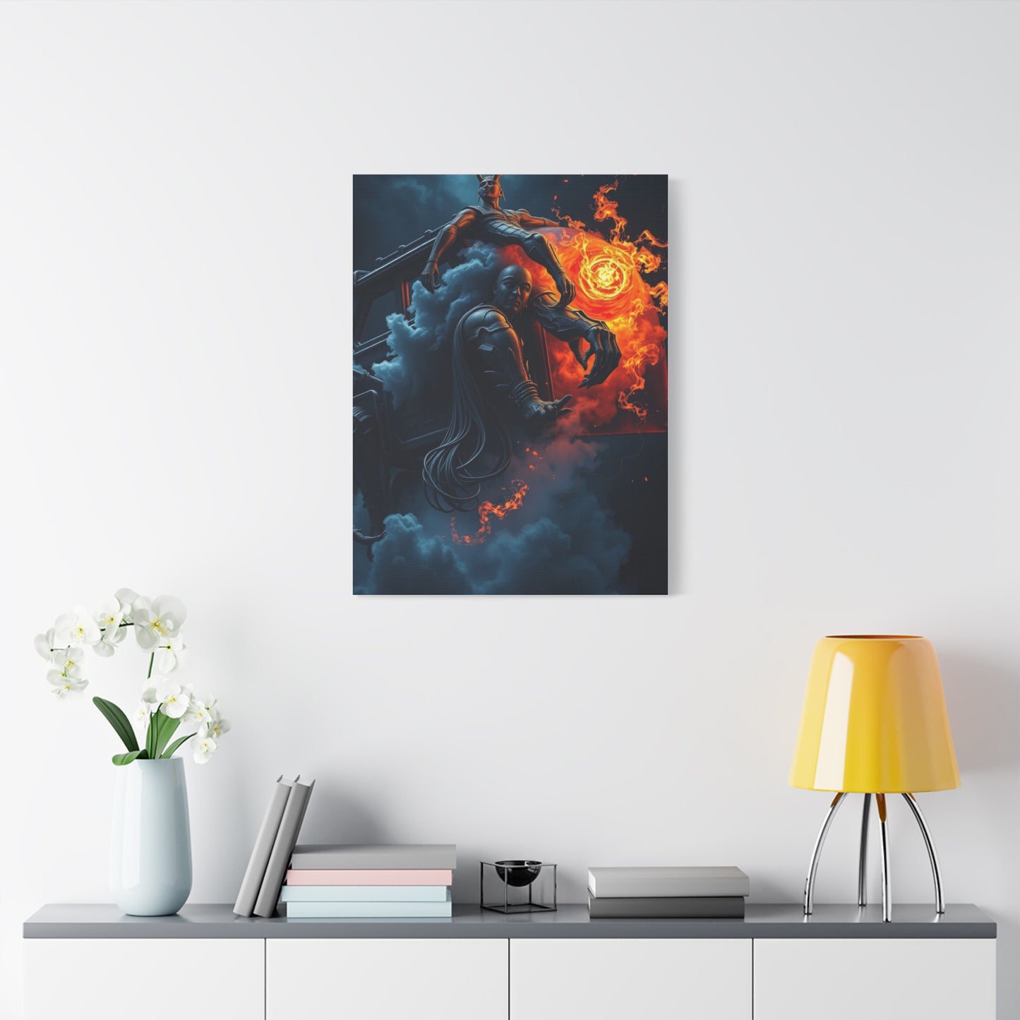 Eclipse of Turbulence Canvas
